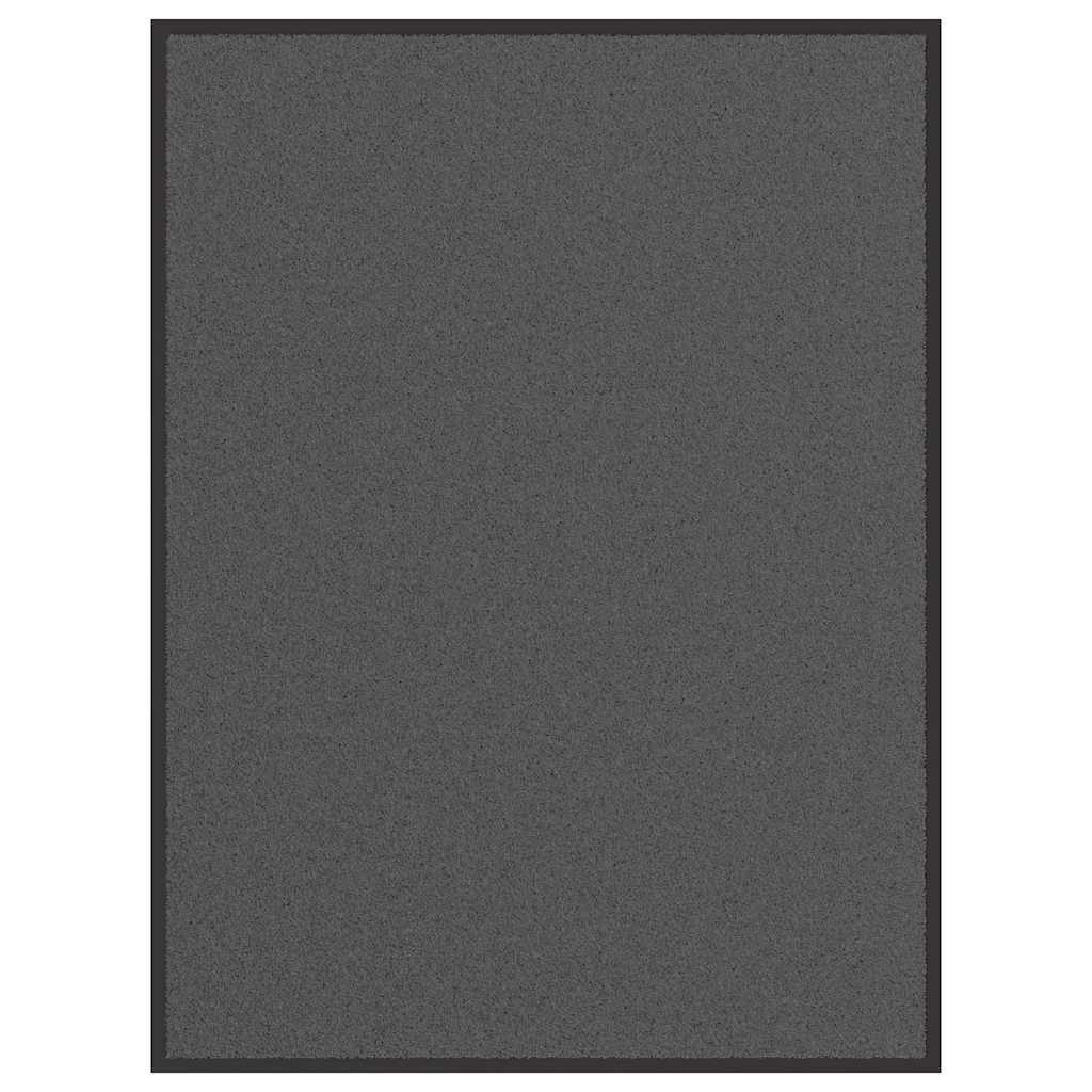 vidaXL Fußmatte Fußmatte Anthrazit 90x120 cm, günstig online kaufen