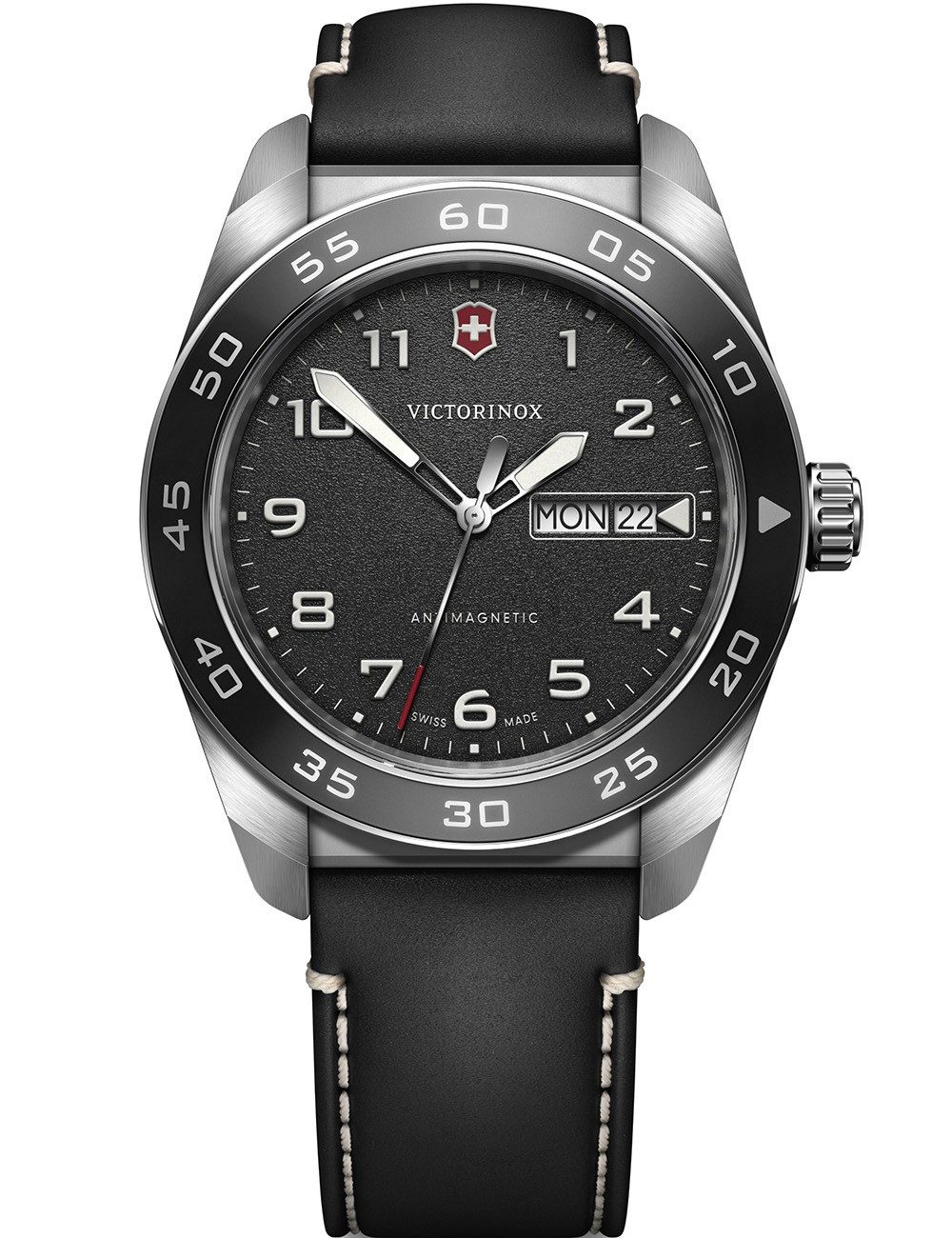 Victorinox Quarzuhr Victorinox 242041 Herrenuhr Swiss Army 42mm 10ATM Victorinox 242041 Herrenuhr Swiss Army 42mm 10ATM