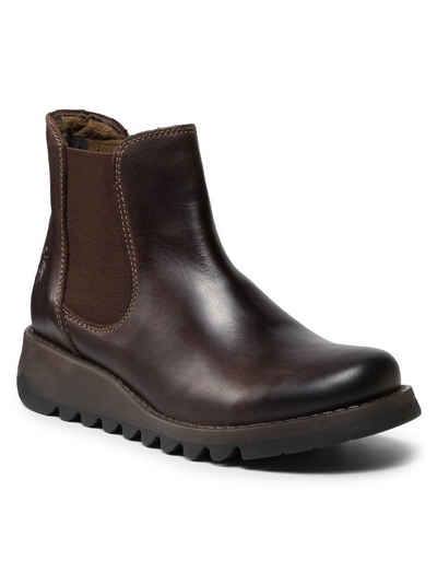 Fly London Klassische Stiefeletten Salv P143195001 Dk Brown Stiefel