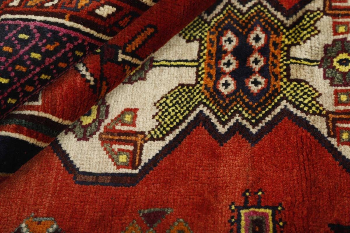 Orientteppich 10 / 161x245 rechteckig, Shiraz Orientteppich Handgeknüpfter Höhe: Trading, Nain mm Perserteppich,