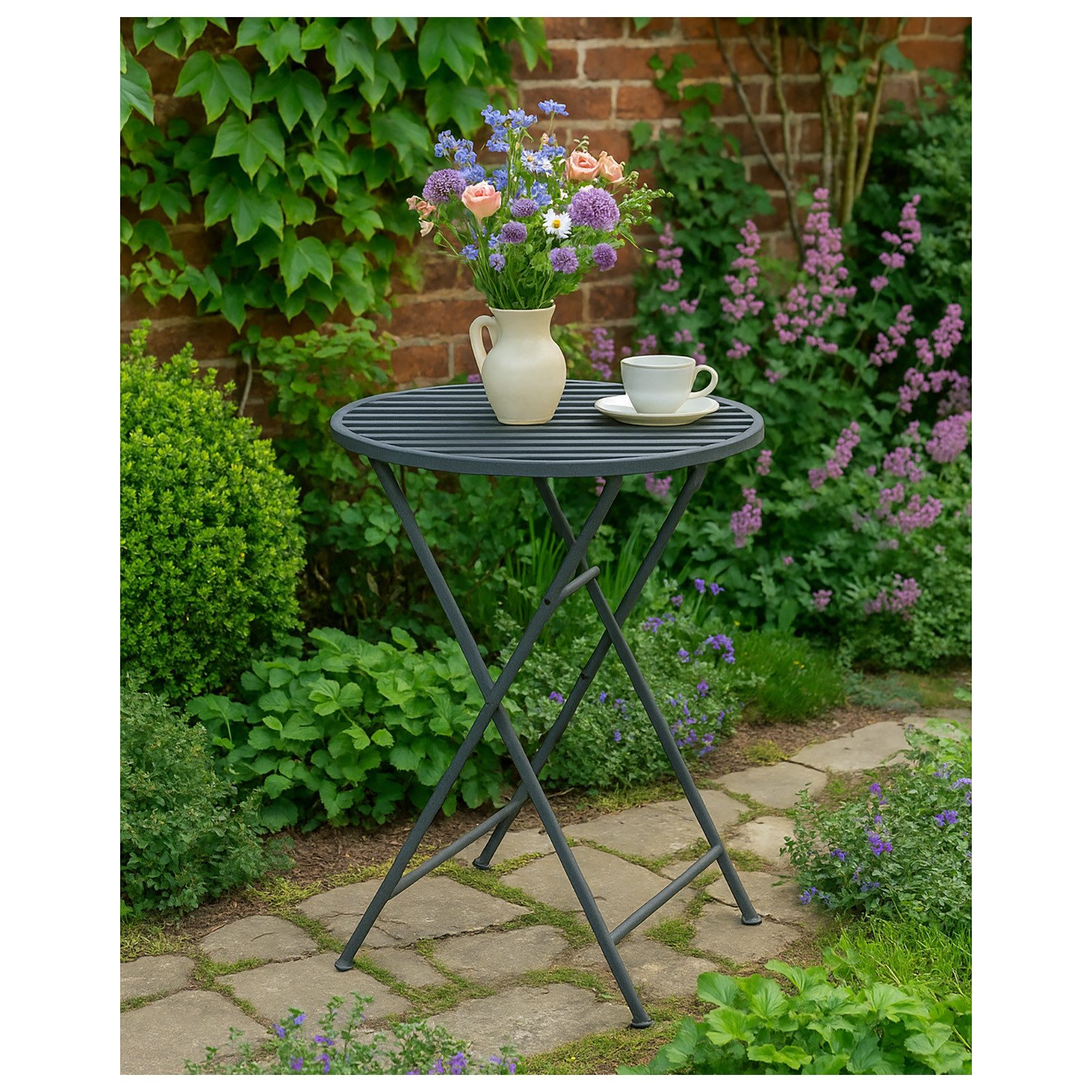 HTI-Line Gartentisch Gartentisch rund Valentine Garden (Stück, 1-St., 1 Gar günstig online kaufen