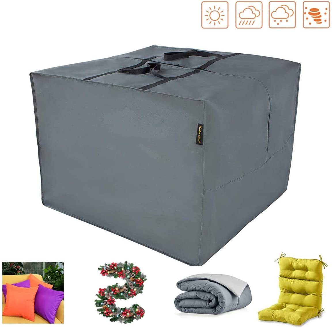 Hentex Gartenmöbel-Schutzhülle Auflagentasche Schutzhülle für Gartenpolster günstig online kaufen