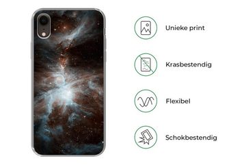 MuchoWow Handyhülle Galaxie - Planet - Sterne, Handyhülle Apple iPhone XR, Smartphone-Bumper, Print, Handy