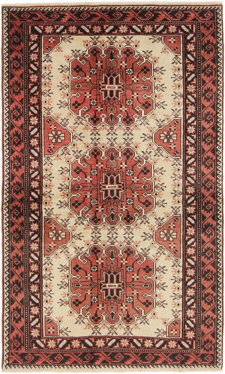 Orientteppich Belutsch 121x196 Handgeknüpfter Orientteppich / Perserteppich, Nain Trading, rechteckig, Höhe: 6 mm