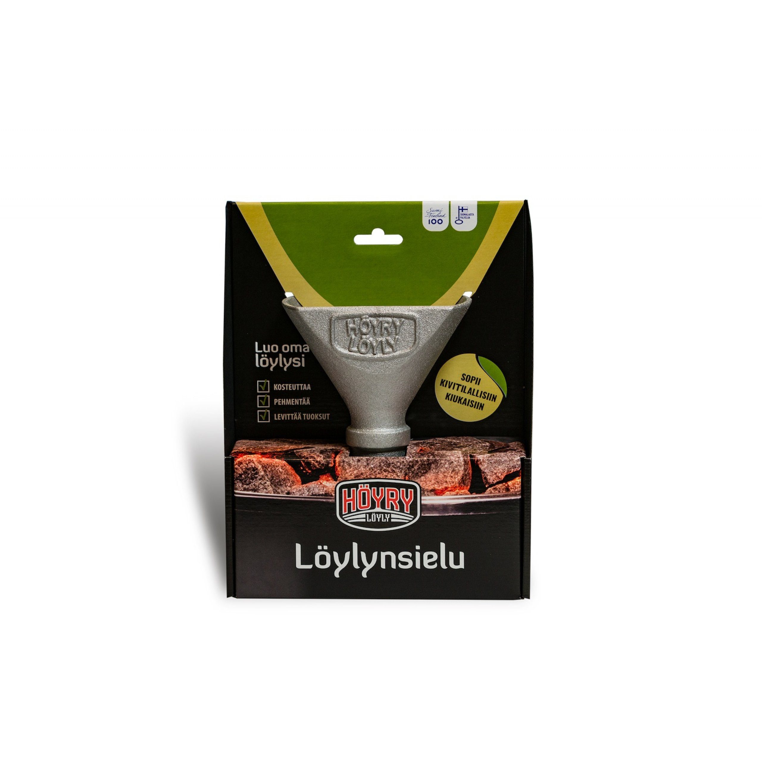 Finlax Aufgusstopf Höyry Löyly Saunaspirit Löylynsielu Aufgussbehälter für