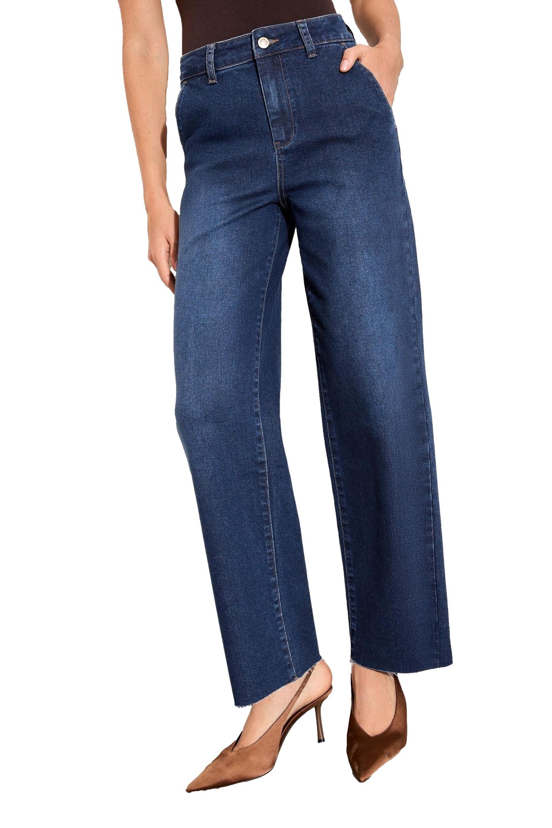 Caprijeans Friends Like These Jeans mit weitem Bein, Regular