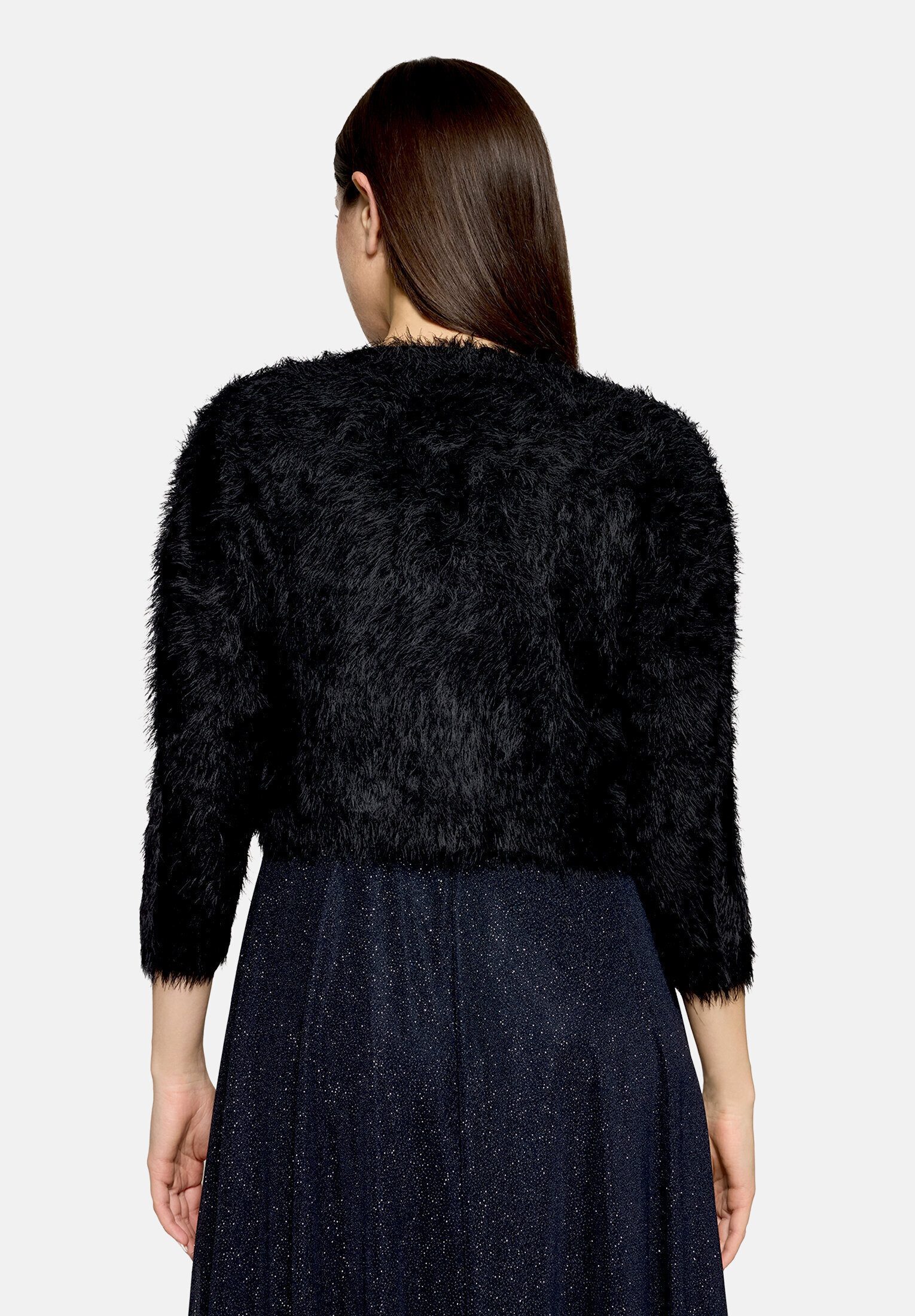 Vera Mont Strickjacke Damen mit Struktur (1-tlg) Struktur