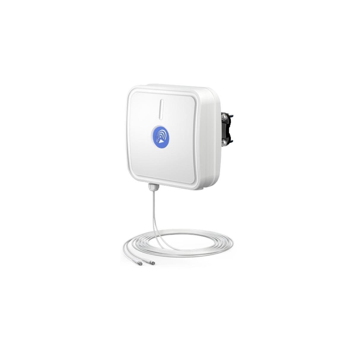 QuWireless AP5G2 -1 - QuPanel 5G/LTE MIMO 2x2, 10 m Kabel WLAN-Antenne