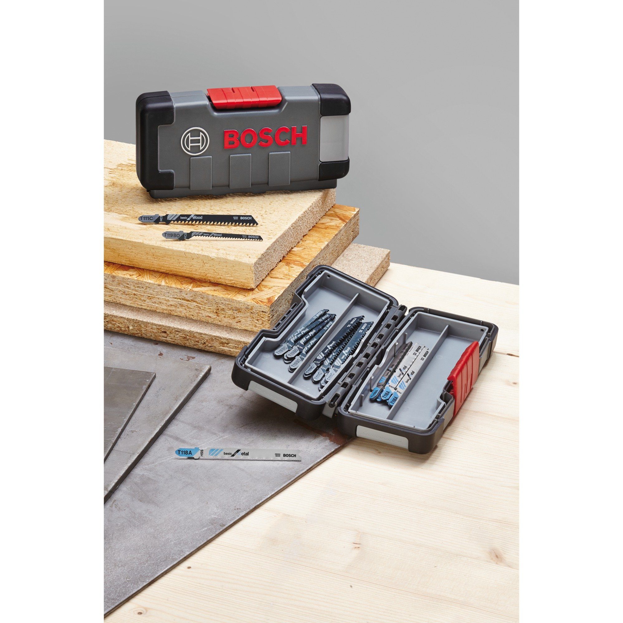 Bosch Professional Sägeblatt Bosch Professional Stichsägeblatt-Satz Basic for