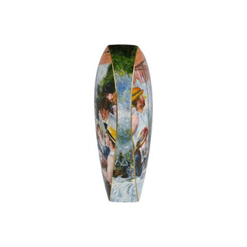 Goebel Dekovase Blumenvase Vase Auguste Renoir-Frühstück der Ruderer Porzellan