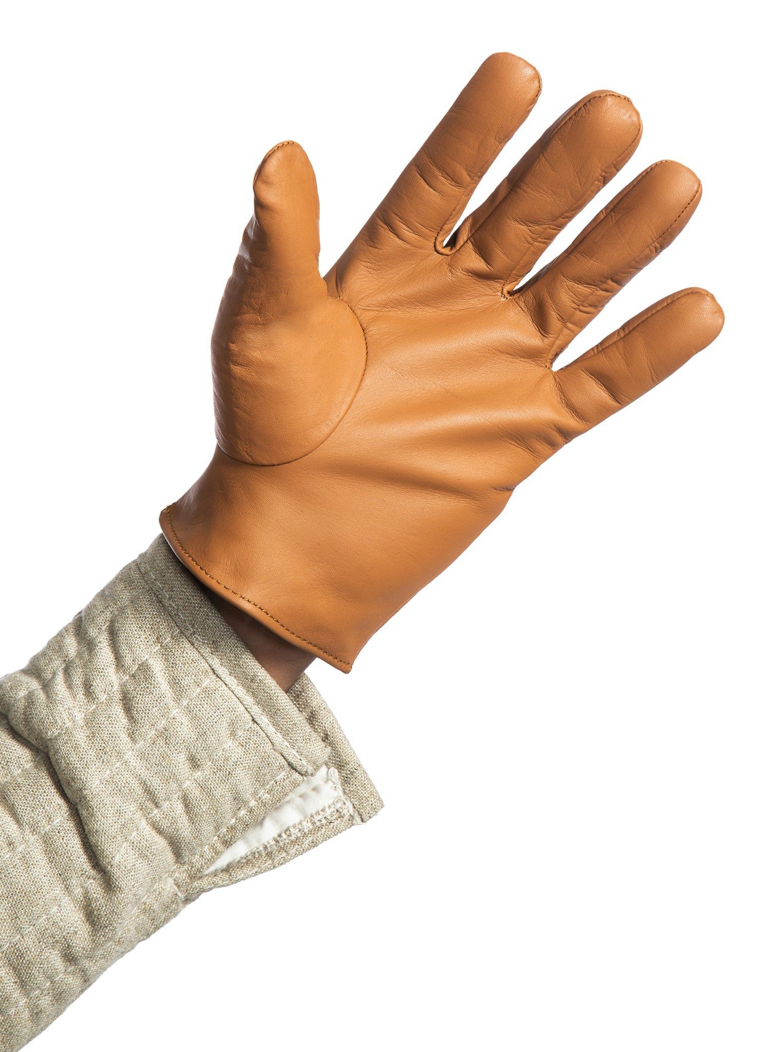 Zemab Tactical Gears Cowboy-Kostüm Lederhandschuhe - Inigo, Robuste Mittelalter Handschuhe aus weichem Rindsleder