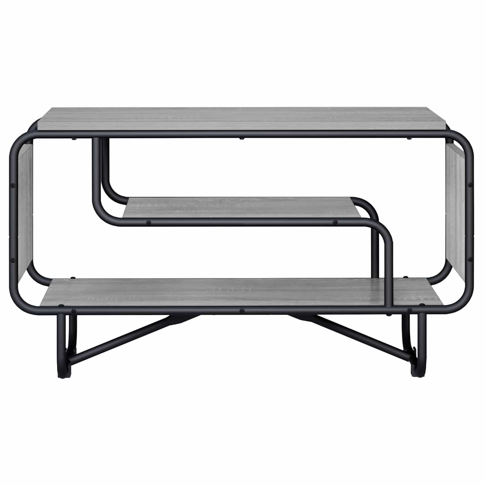 vidaXL TV-Schrank TV-Ständer 80 x 36 x 45 cm Sonoma-Grau Holzwerkstoff (1-St)