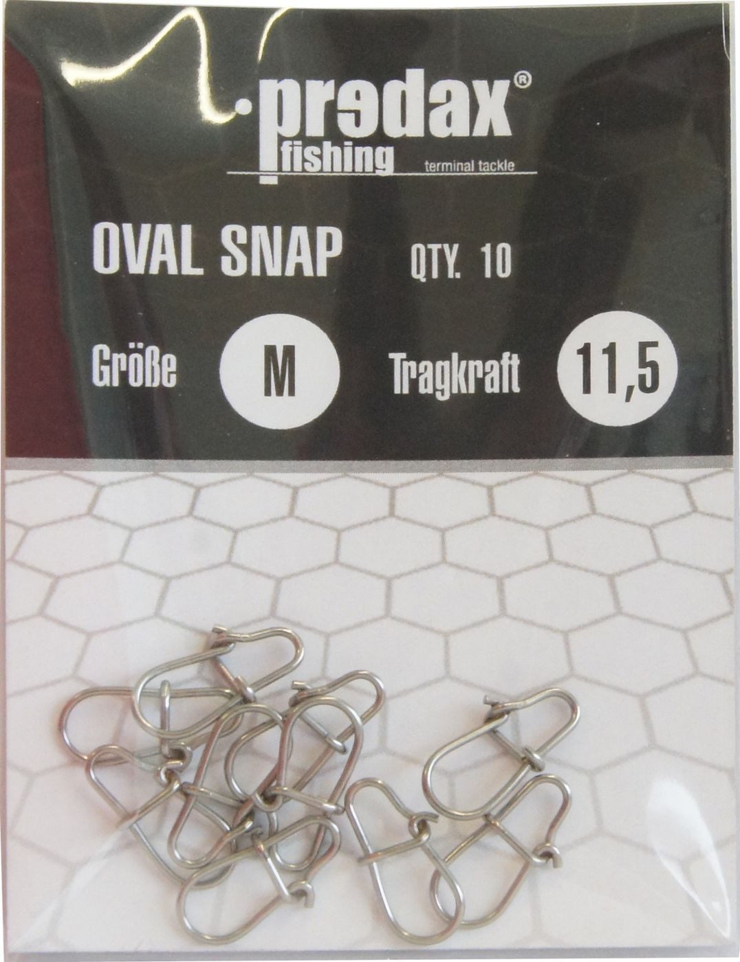 Predax Kunstköder 30 Predax Oval Egg Snap - Einhänger Set