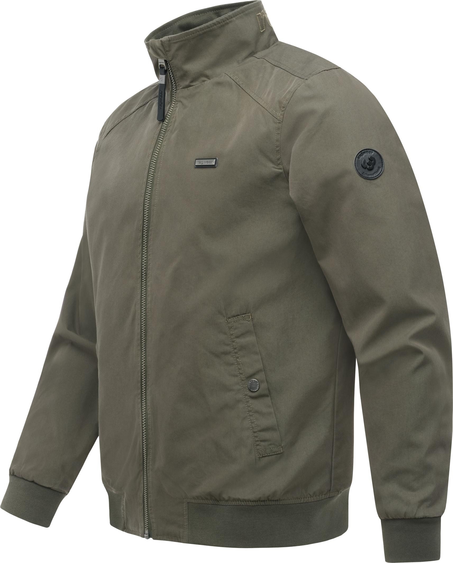 Ragwear Outdoorjacke Izzyk YOUMODO Leichte Übergangsjacke mit Stehkragen günstig online kaufen
