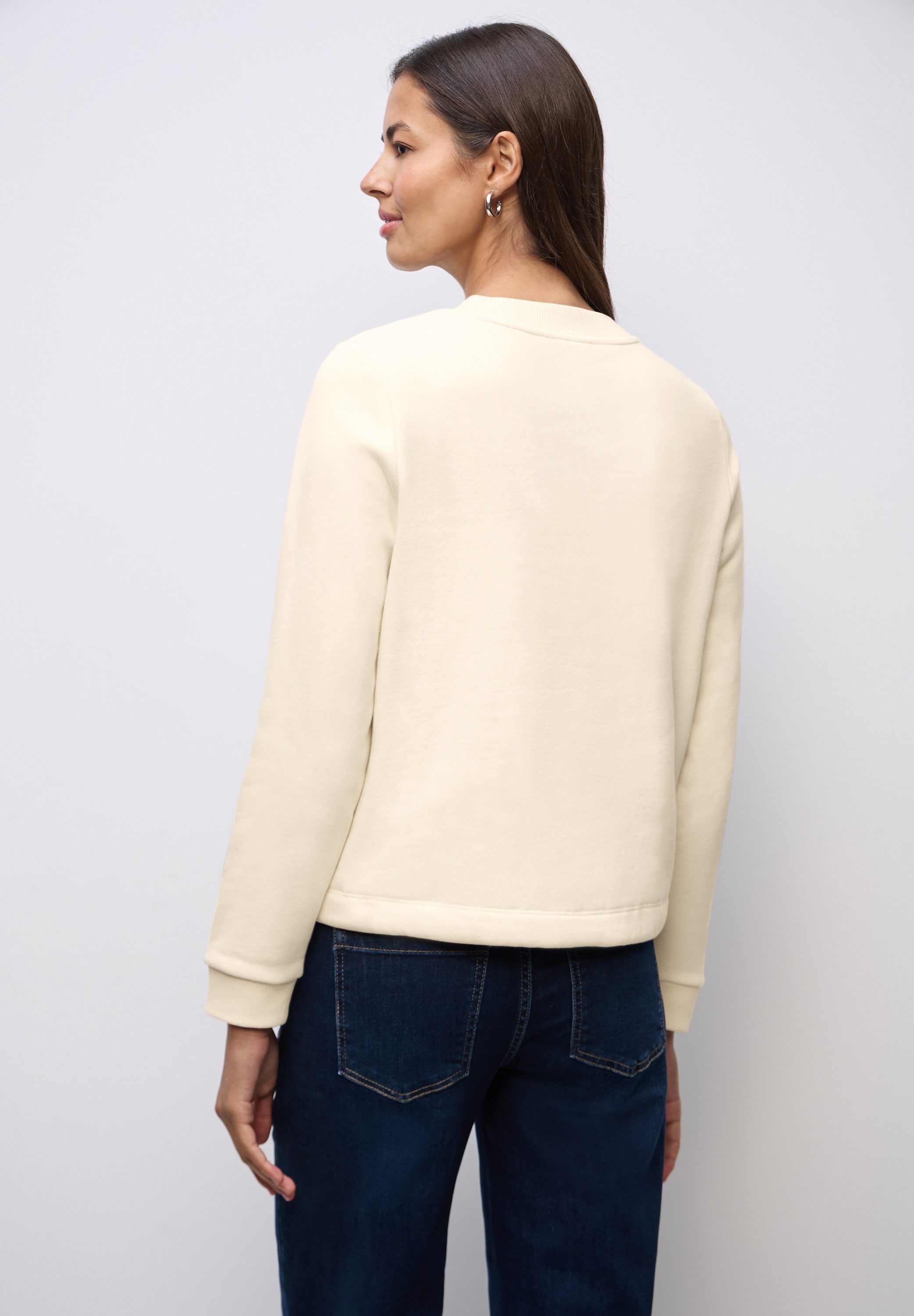 STREET ONE Sweatshirt mit Wording-Print günstig online kaufen