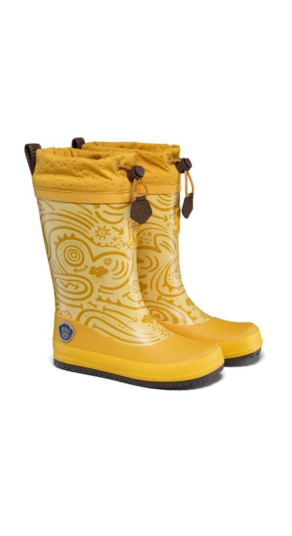 Affenzahn Vegan Puddly Gummistiefel nach Barfußschuhprinzip, wasserdicht