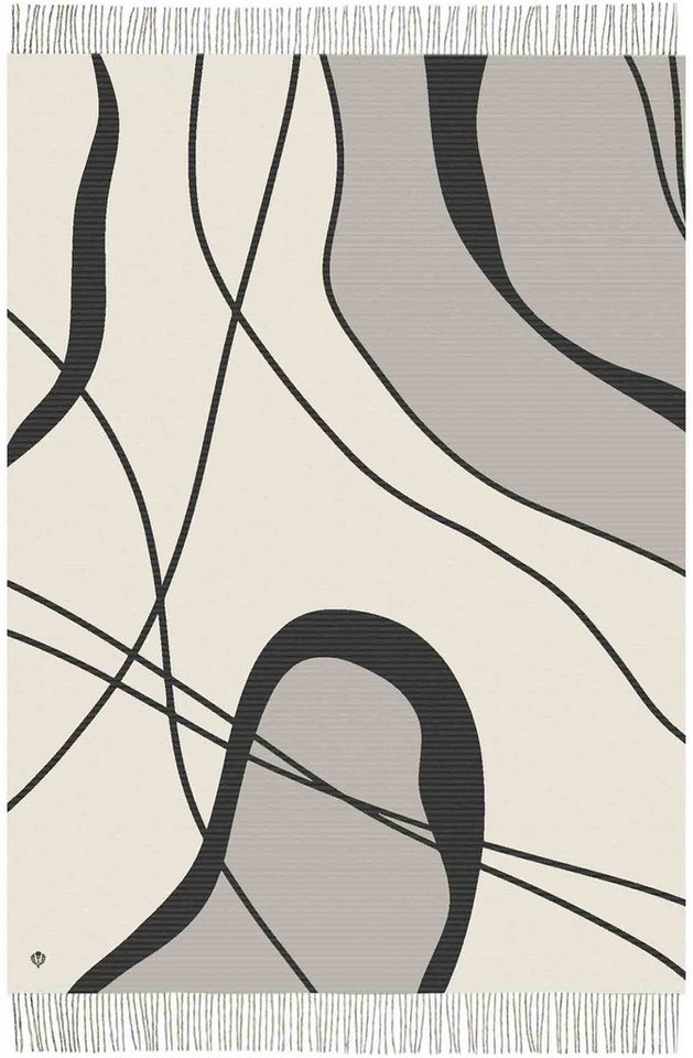 Plaid Baumwolle Decke, Fraas, Co2 neutral, FRAAS Cashmink-Decke mit  abstraktem Marmor-Design - Made in Germany