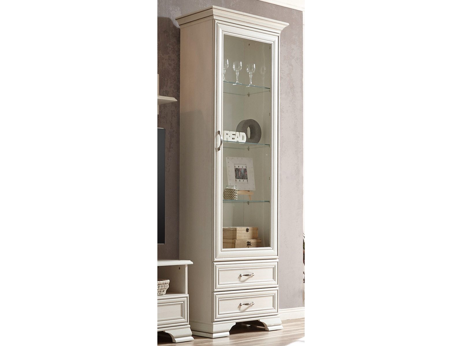 HBZ Vitrine 69 x 212 x 40 cm (B/H/T)