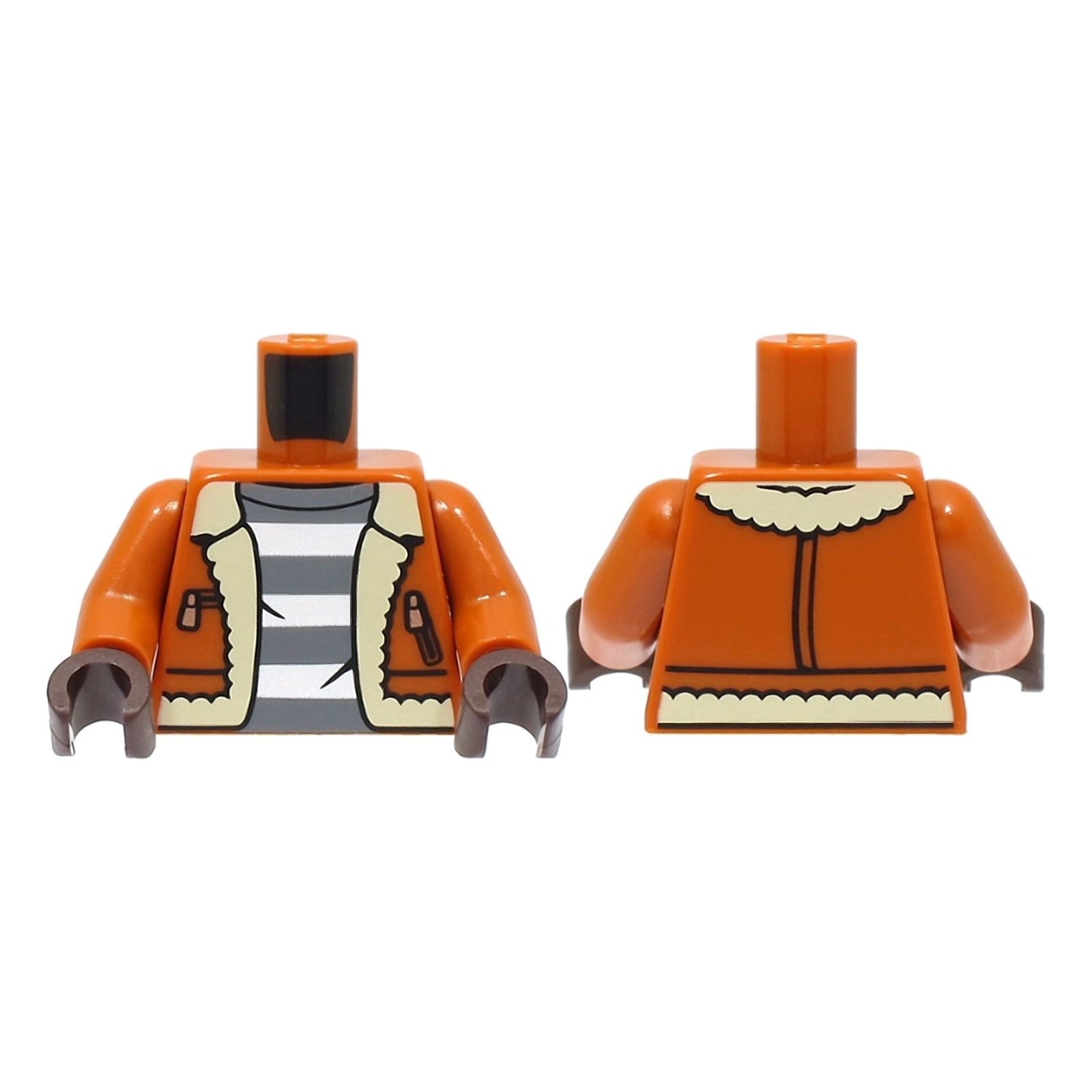 LEGO® LEGO dunkles Orange Torso Jacket (973pb5053c01) – neu Spielbausteine