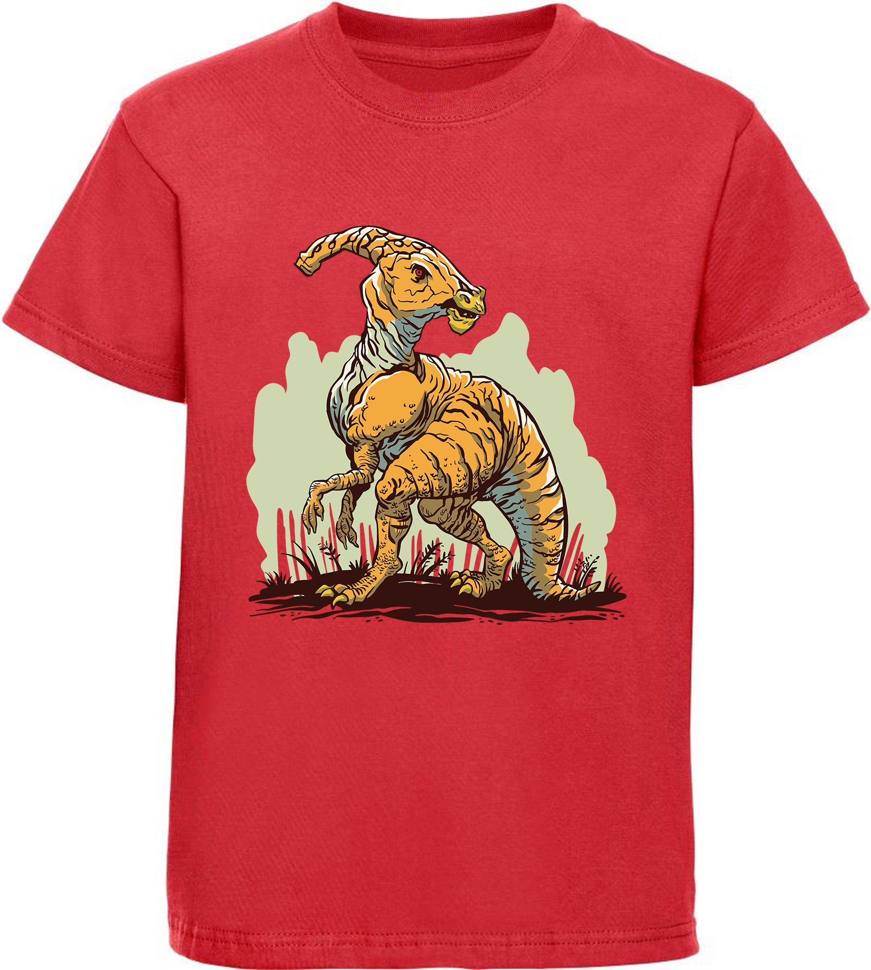 Print-Shirt bedrucktes Kinder T-Shirt Parasaurolophus
