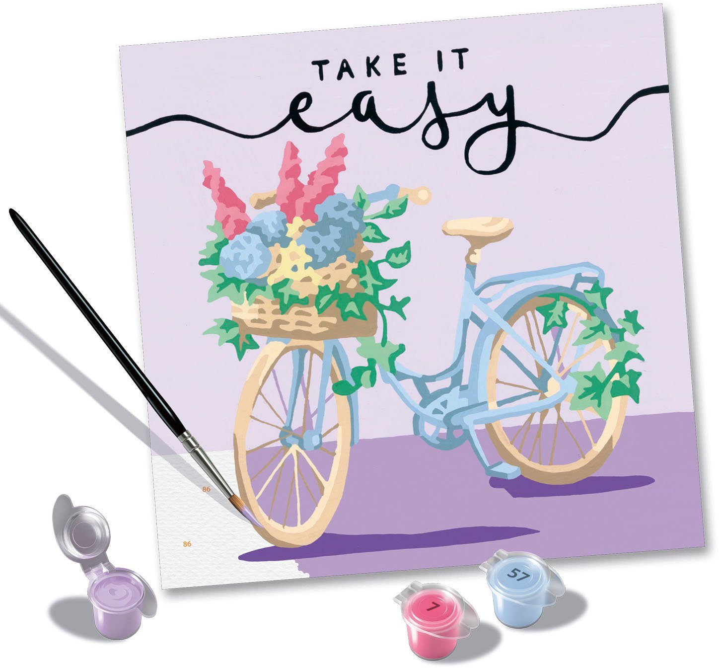 Ravensburger Malen nach Zahlen CreArt, Take it easy, Made in Europe