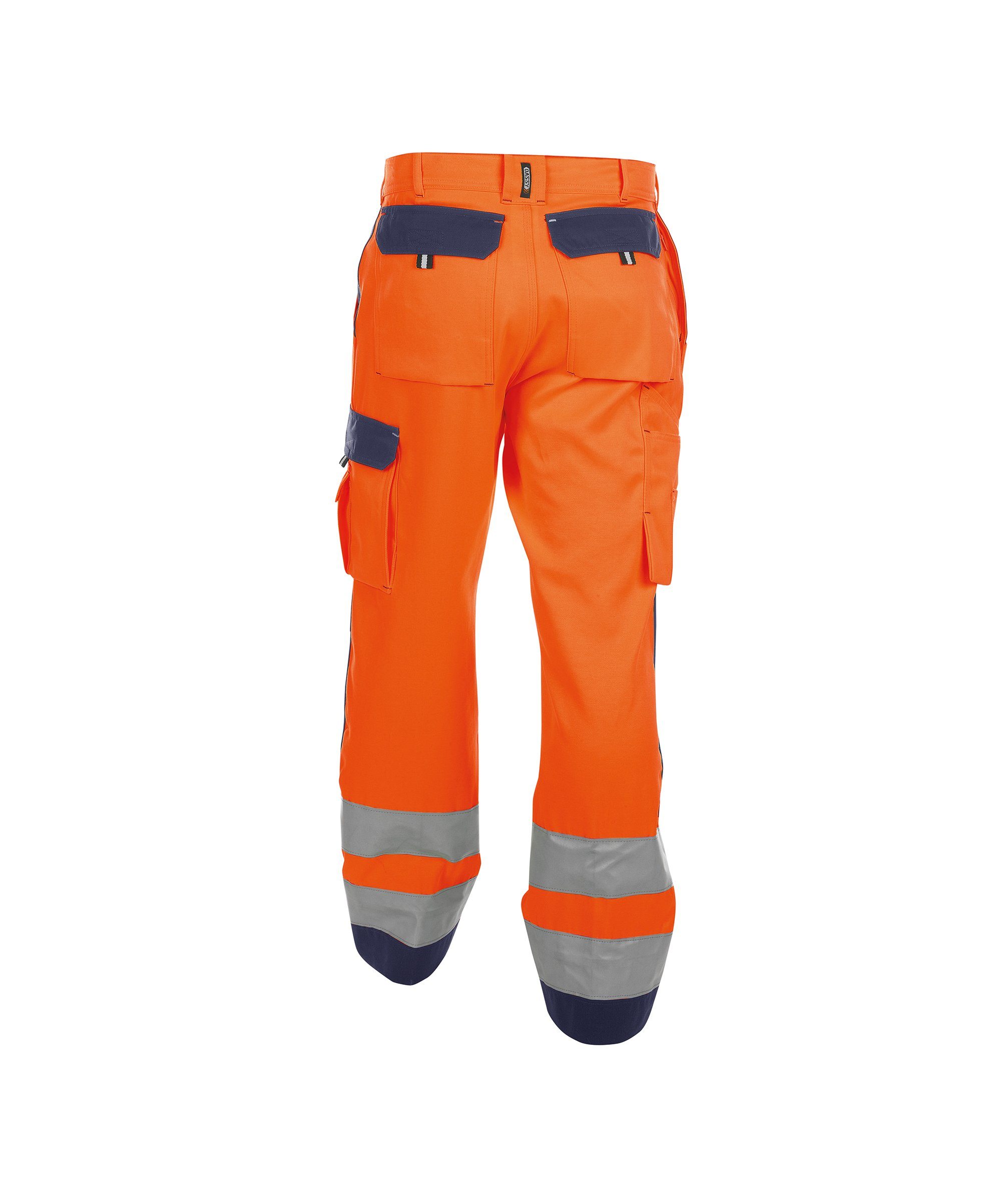 Dassy Arbeitshose Warnschutzhose mit Kniepolstertaschen Buffalo (1-tlg)