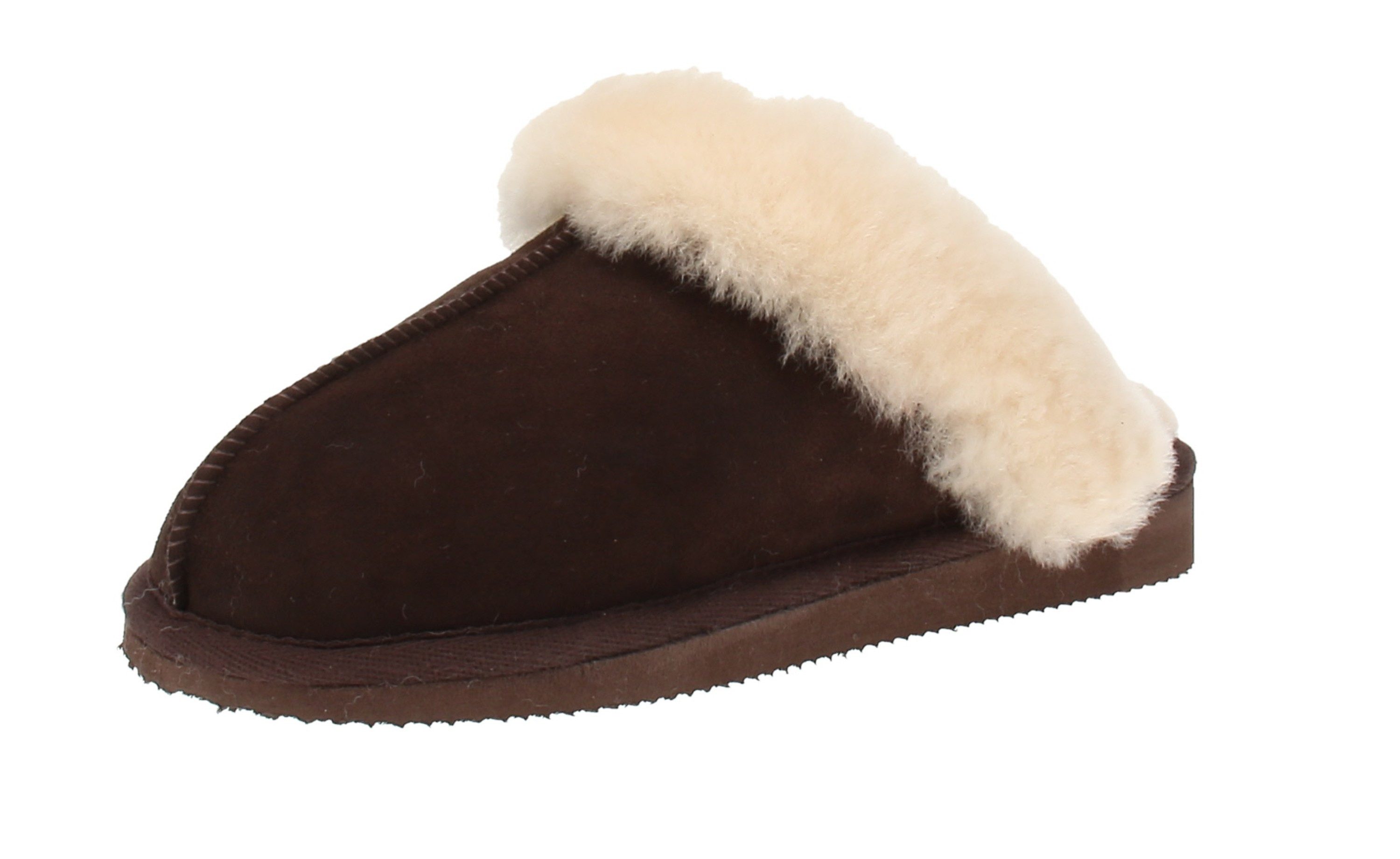 Shepherd 468 Jessica - Damen Hausschuhe - 137-Moro-Chestnut Hausschuh
