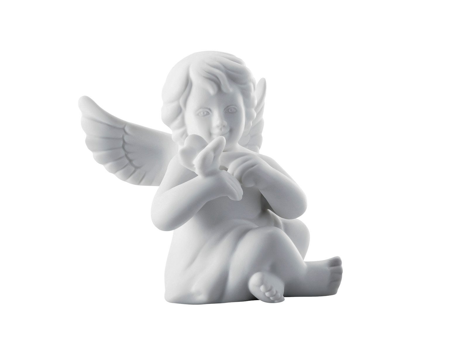 Rosenthal Dekofigur Engel Schmetterling klein Weiss günstig online kaufen