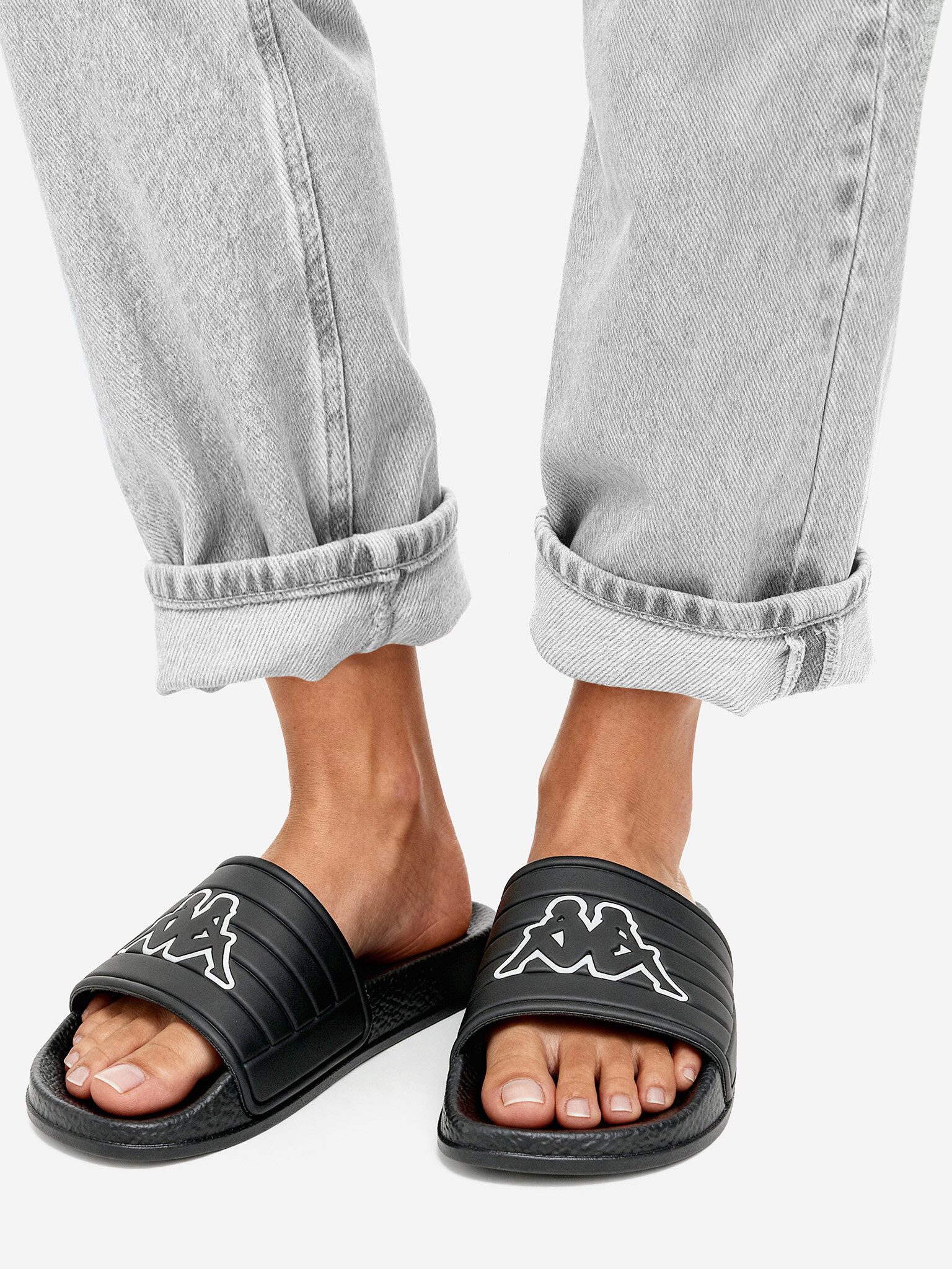 Kappa Kappa Women's Flip-Flops Schwarzer CEO - SS24-W2 Badepantolette