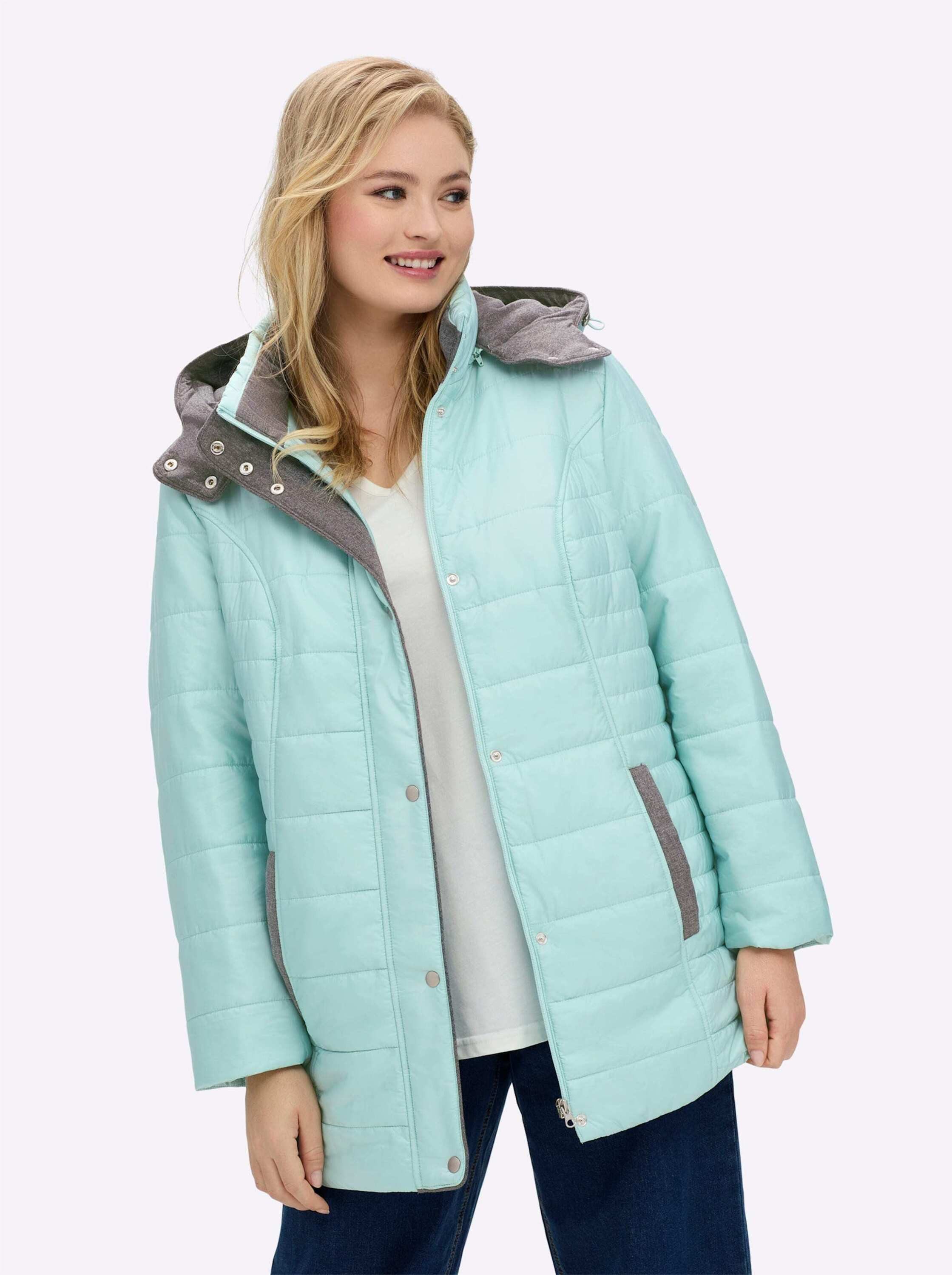 Sieh an! Allwetterjacke Steppjacke Langarm
