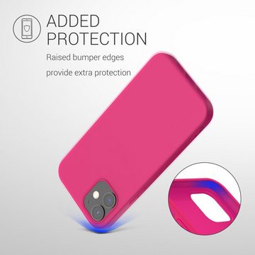 kwmobile Handyhülle Hülle für Apple iPhone 12 / 12 Pro, Hülle Silikon - Soft Handyhülle - Handy Case Cover
