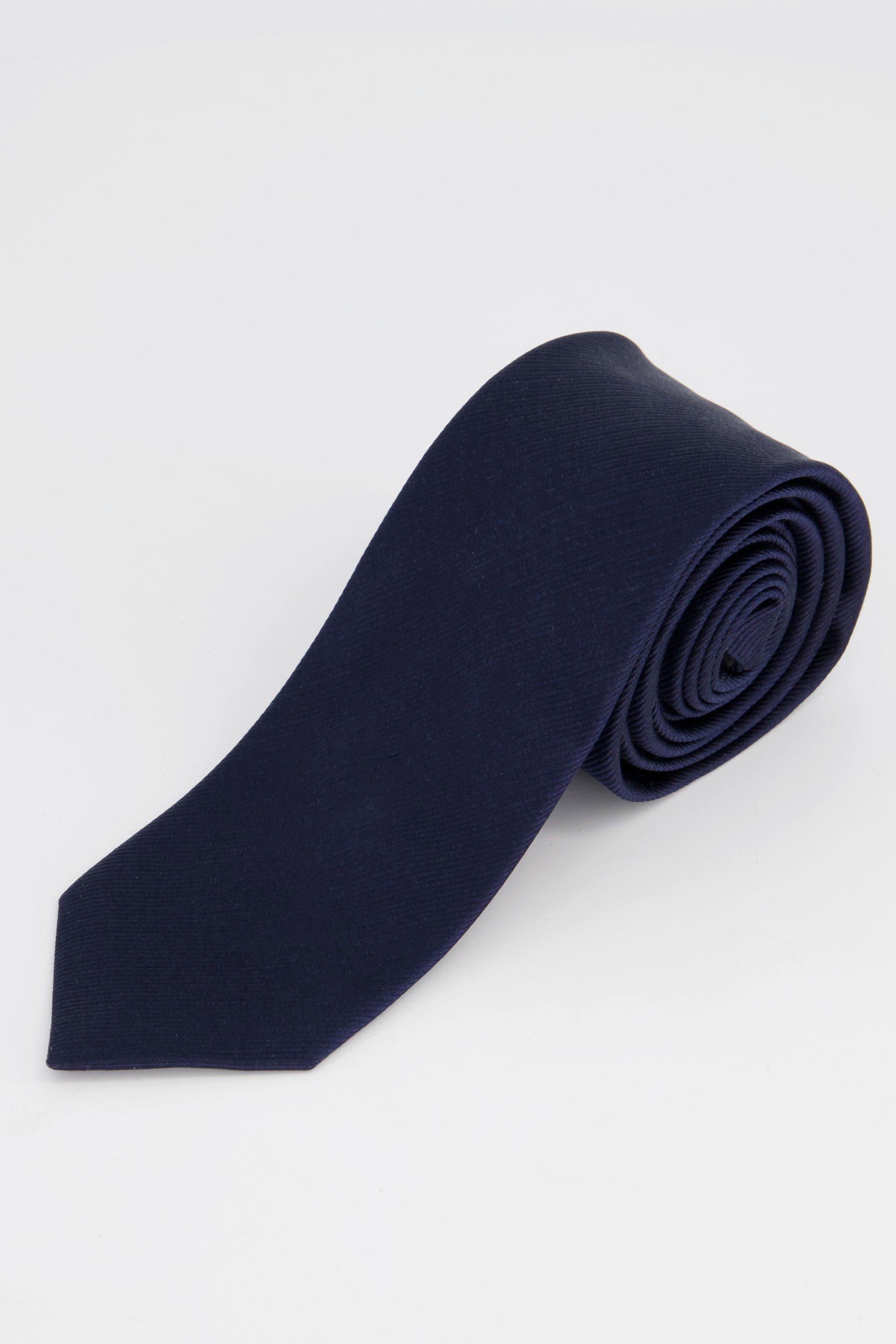 JP1880 Krawatte Seiden-Krawatte dunkel marine Streifen breit Extralänge cm 75