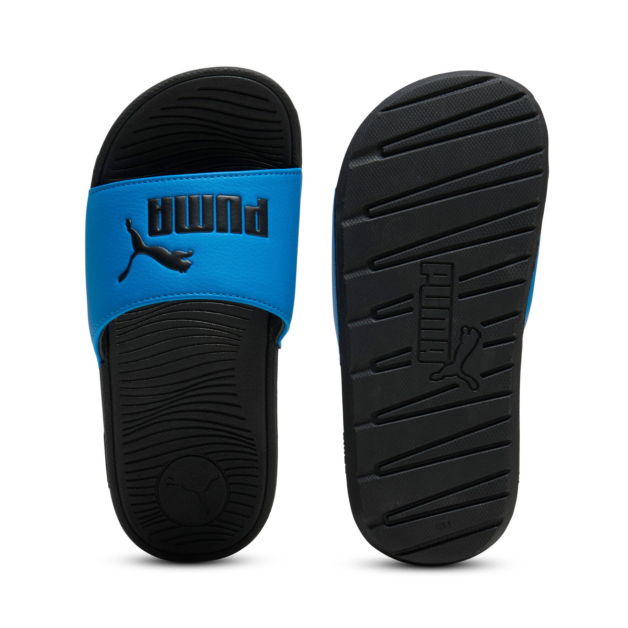 PUMA COOL CAT 2.0 PS Badesandale (für Kinder) mit gepolstertem Riemen, weich gepolstertes Fußbett, ohne Verschluss – Bild 5 von 5