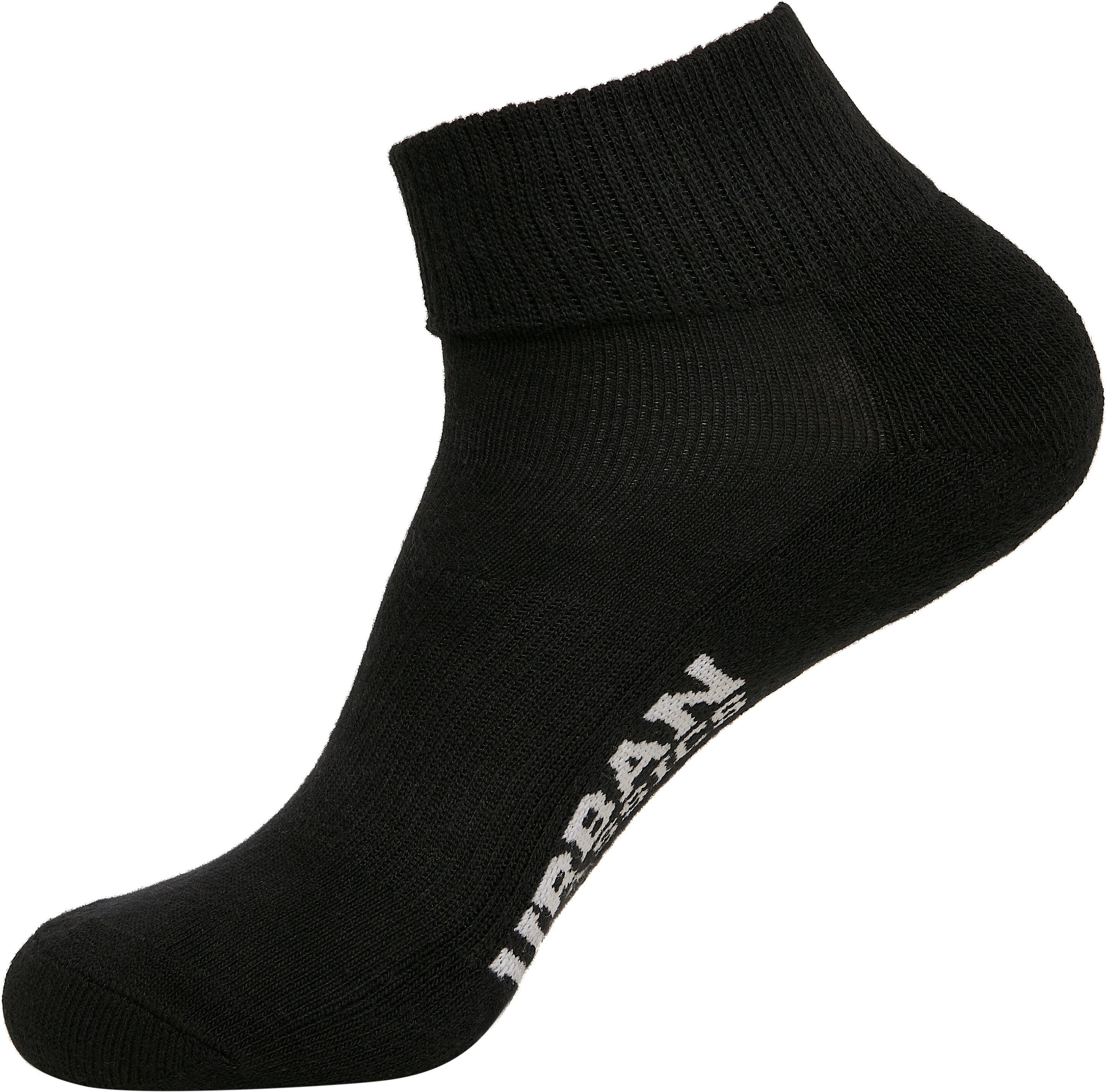URBAN CLASSICS Freizeitsocken Socks High Sneaker Socks 6-Pack (1-Paar) black