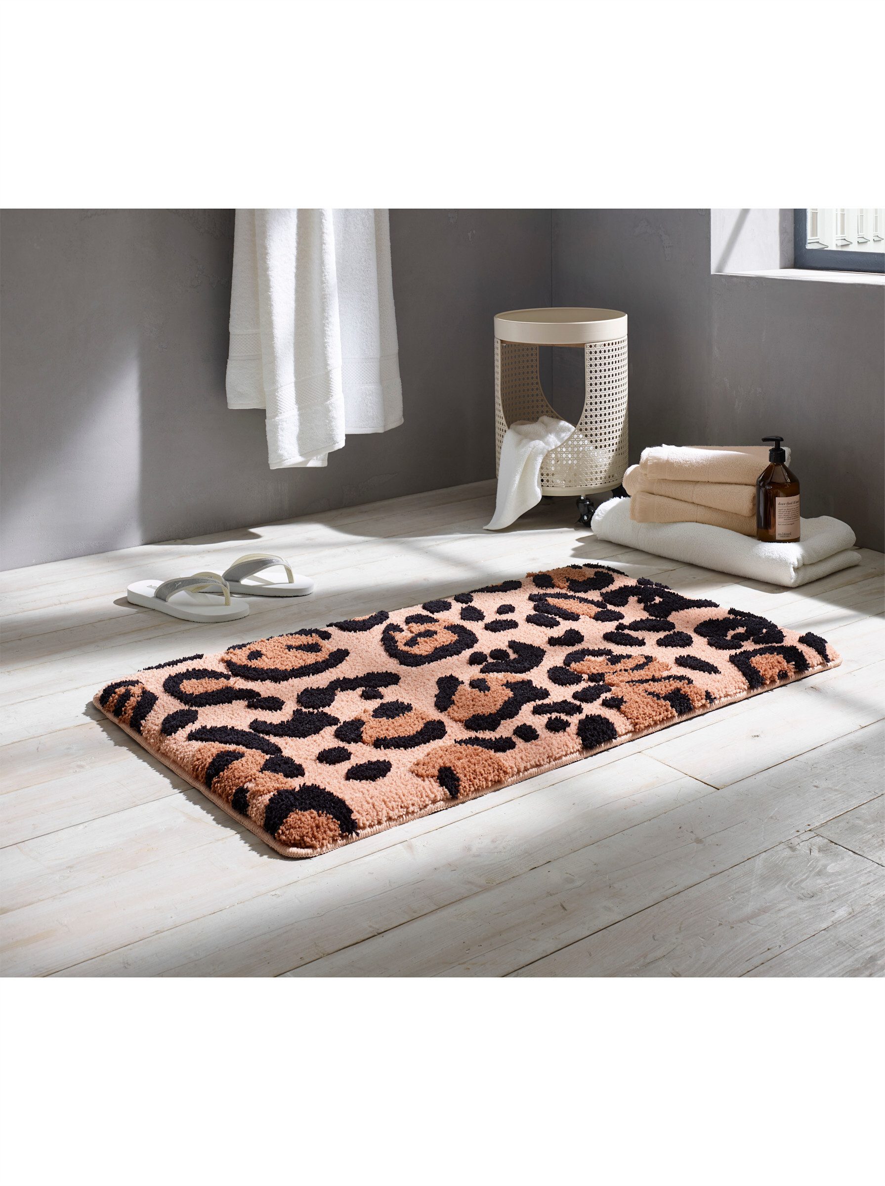 heine Badematte Badematte, Höhe 20 mm, Polyester, Rechteckig
