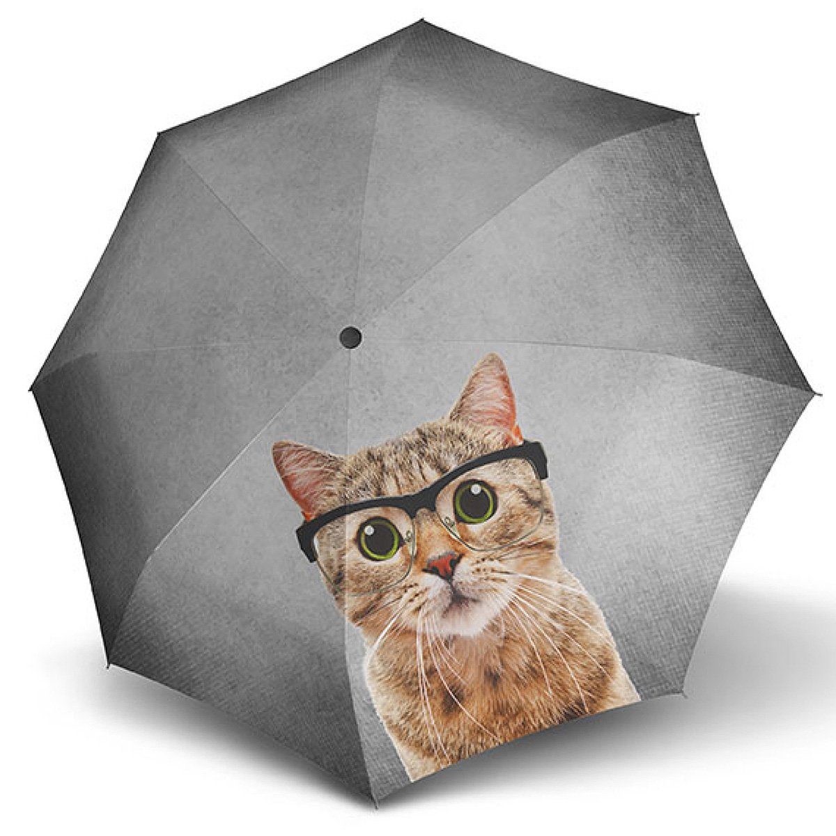 Taschenregenschirm Cat Regenschirm Crazy Modern Art 74015711 doppler® Stockschirm Lang