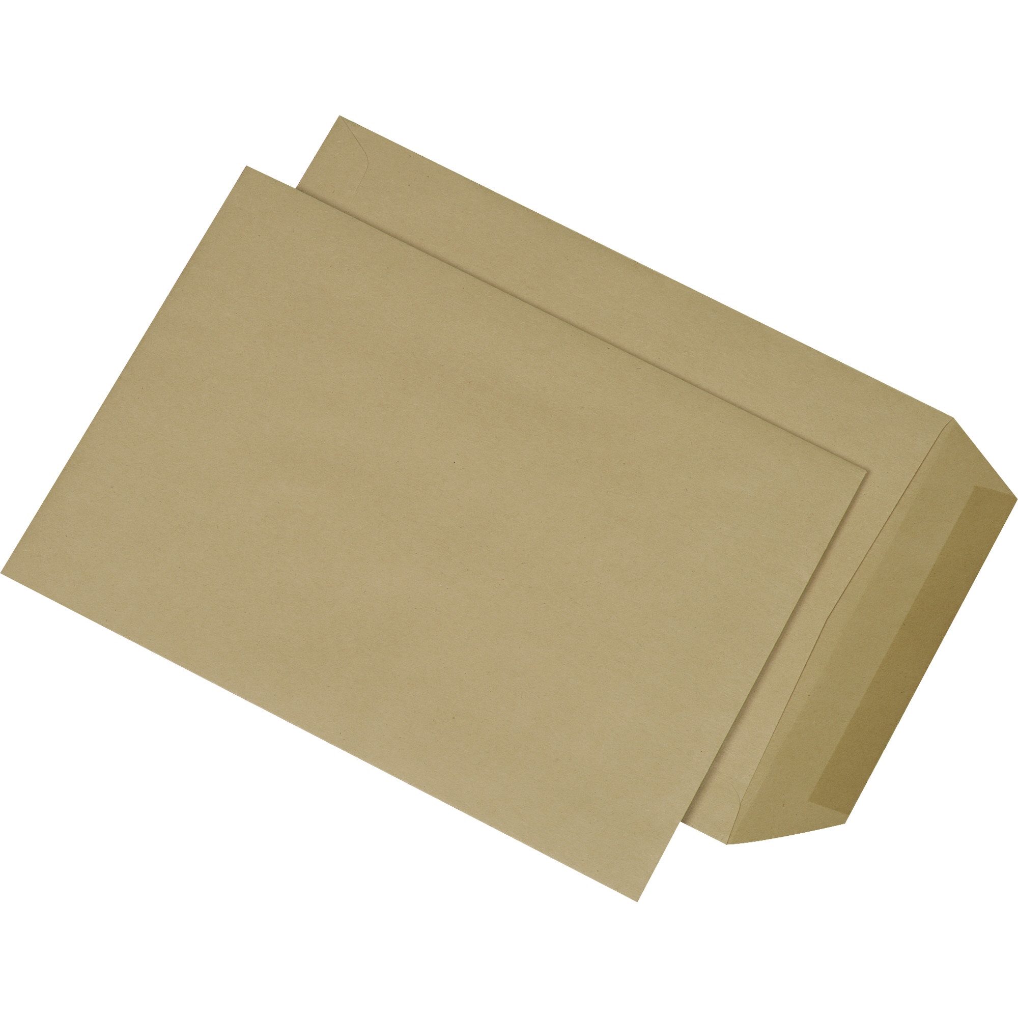 MAILMEDIA Versandtasche Versandtasche 30123590 B5 ohne Fenster nassklebend braun 500 Stück