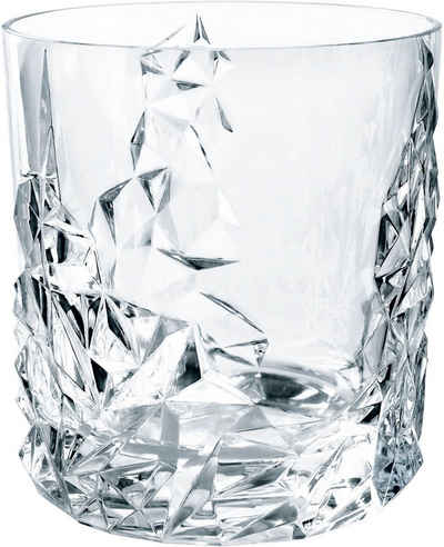 Nachtmann Whiskyglas Sculpture, Kristallglas, Made in Germany, 340 ml, 4-teilig