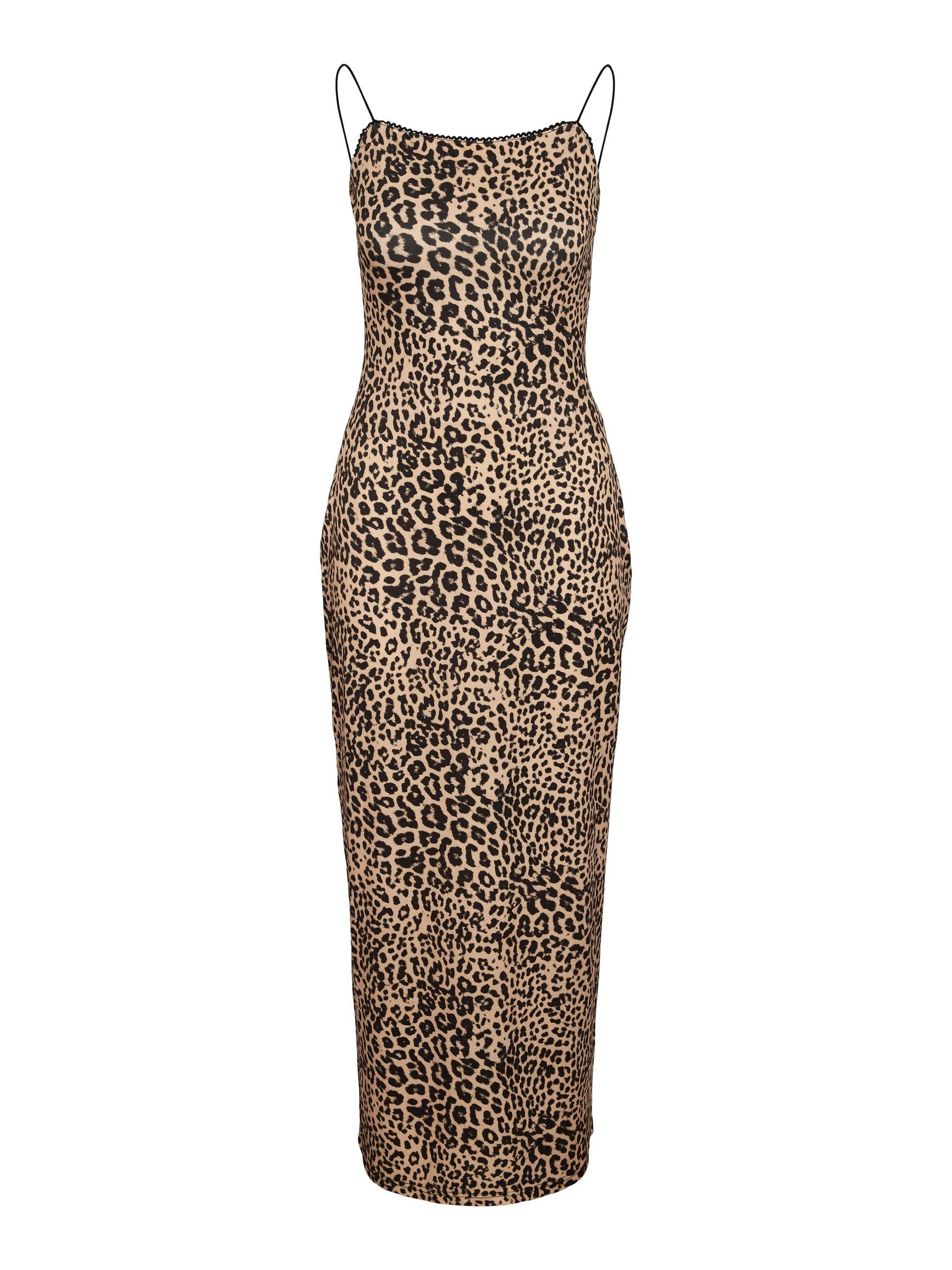 Noisy may Shirtkleid Leopard-Muster, Schlankes Design, günstig online kaufen