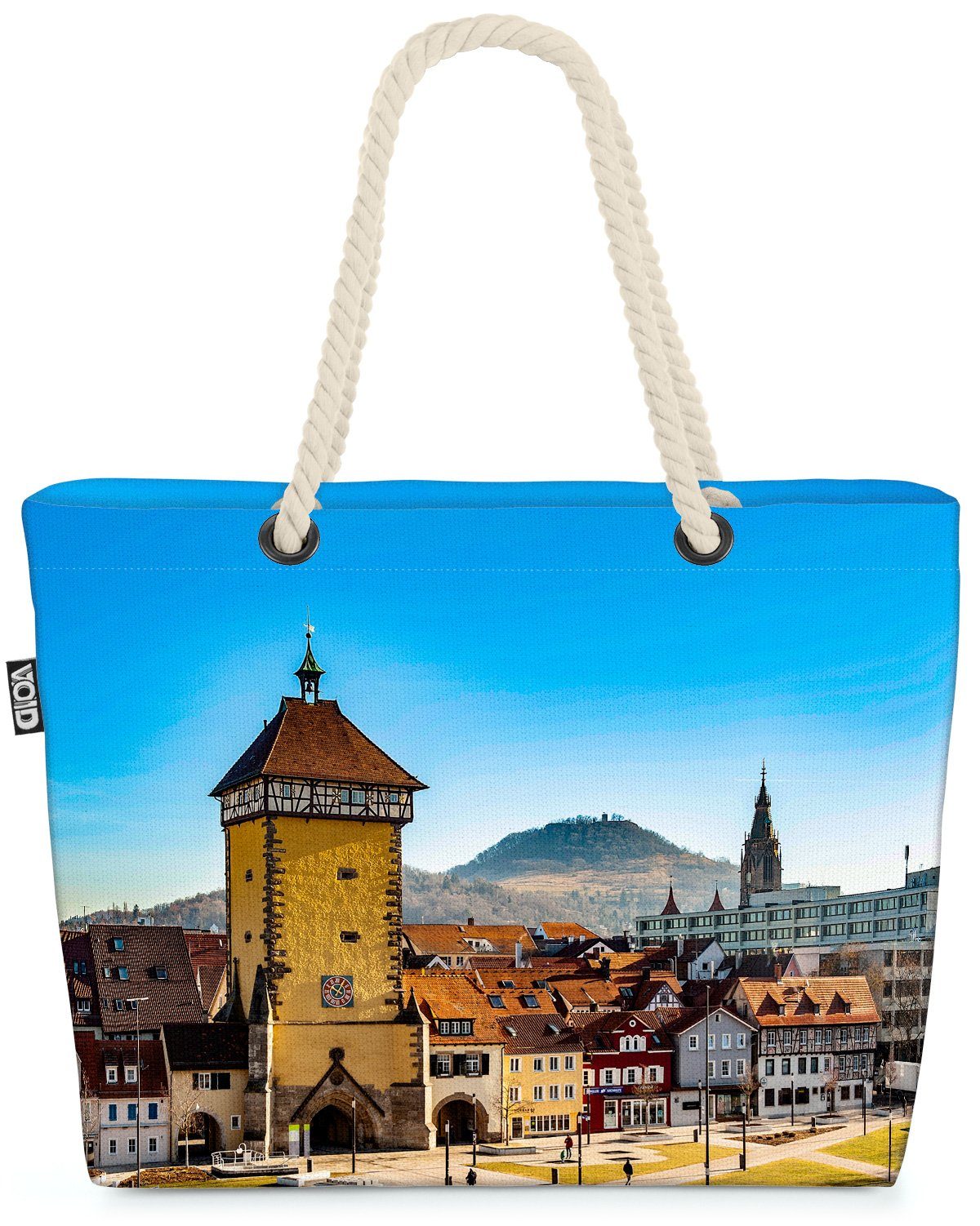 VOID Strandtasche (1-tlg), Reutlingen Reutlinge Achalm Marienkirche Baden-Württemberg Zunftbrun