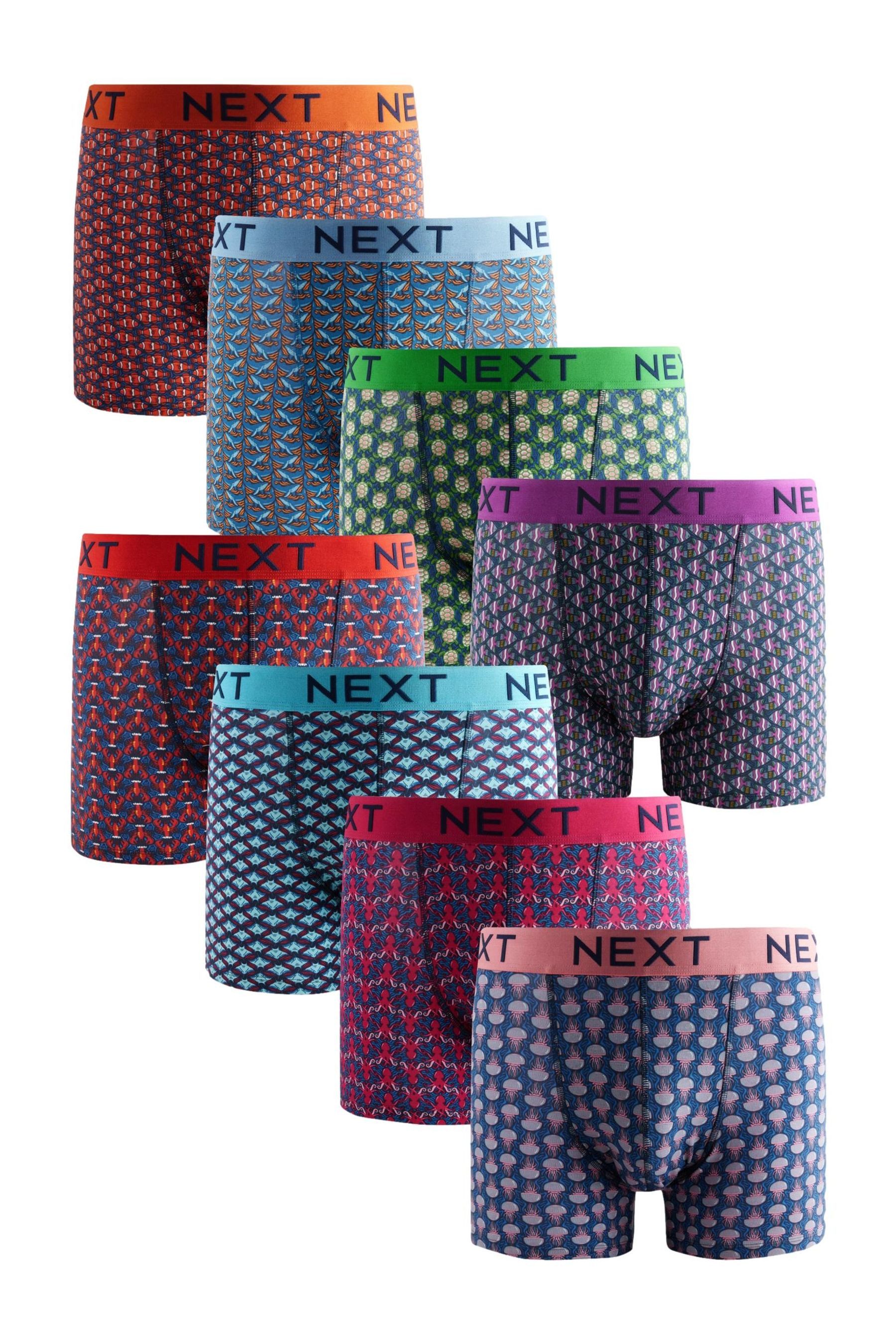 Next Boxershorts Unterhosen Boxershorts 8er-Pack (8-St) günstig online kaufen