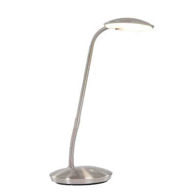 Steinhauer LIGHTING LED Tischleuchte, Bürolampe Tischleuchte Schreibtischlampe Dimmbar LED Pushdimmer
