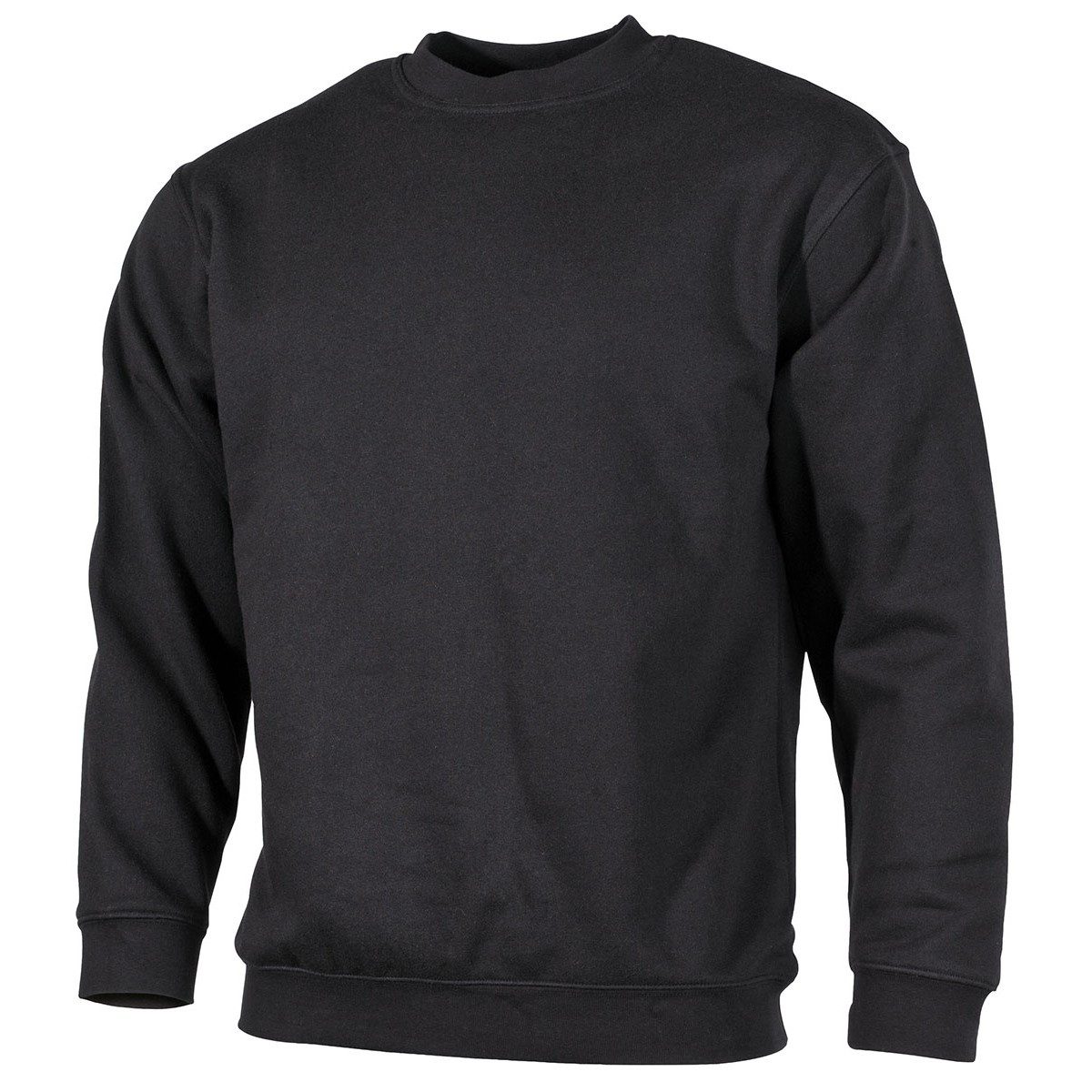 MFH Langarmshirt Sweatshirt, schwarz, "PC", 340g/m² günstig online kaufen