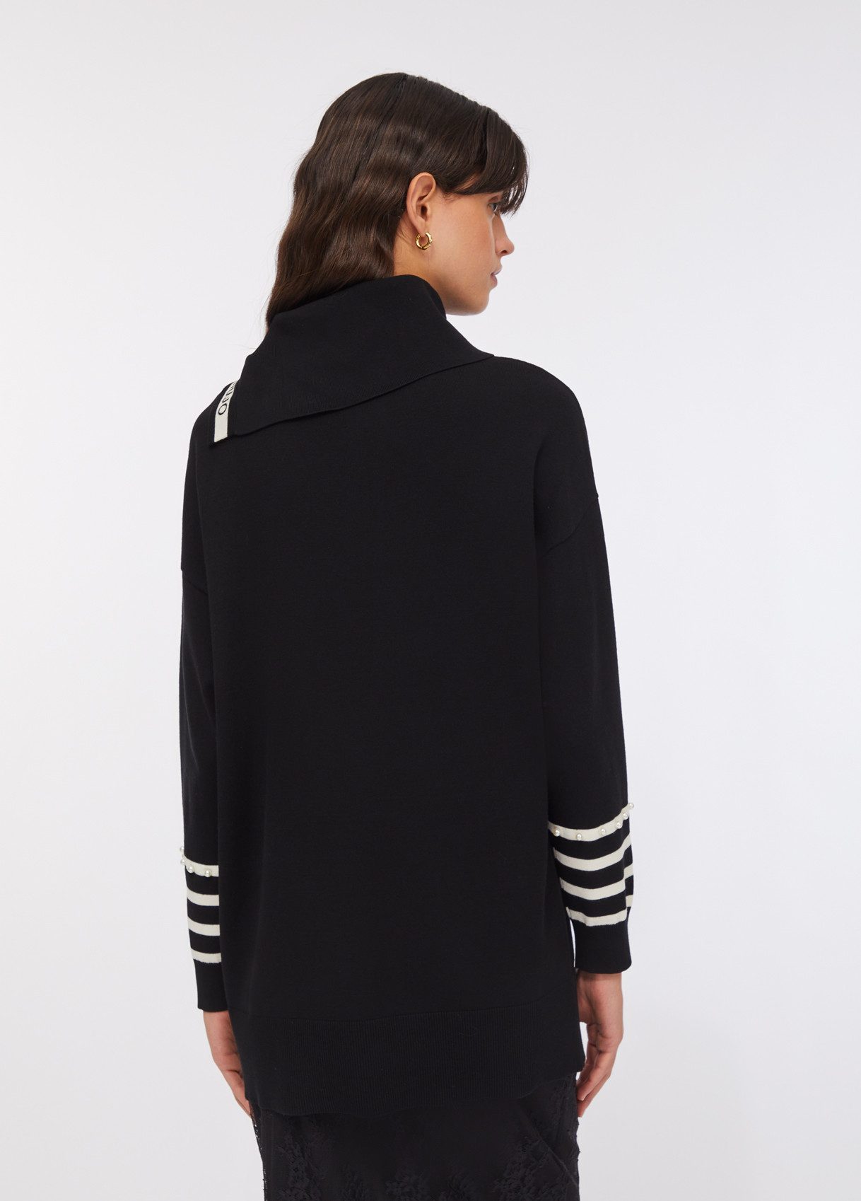 Liu Jo Strickpullover ? Strickpullover ? Feinstrick Oversize Pullover - ECS MAXI MAGLIA CHIU