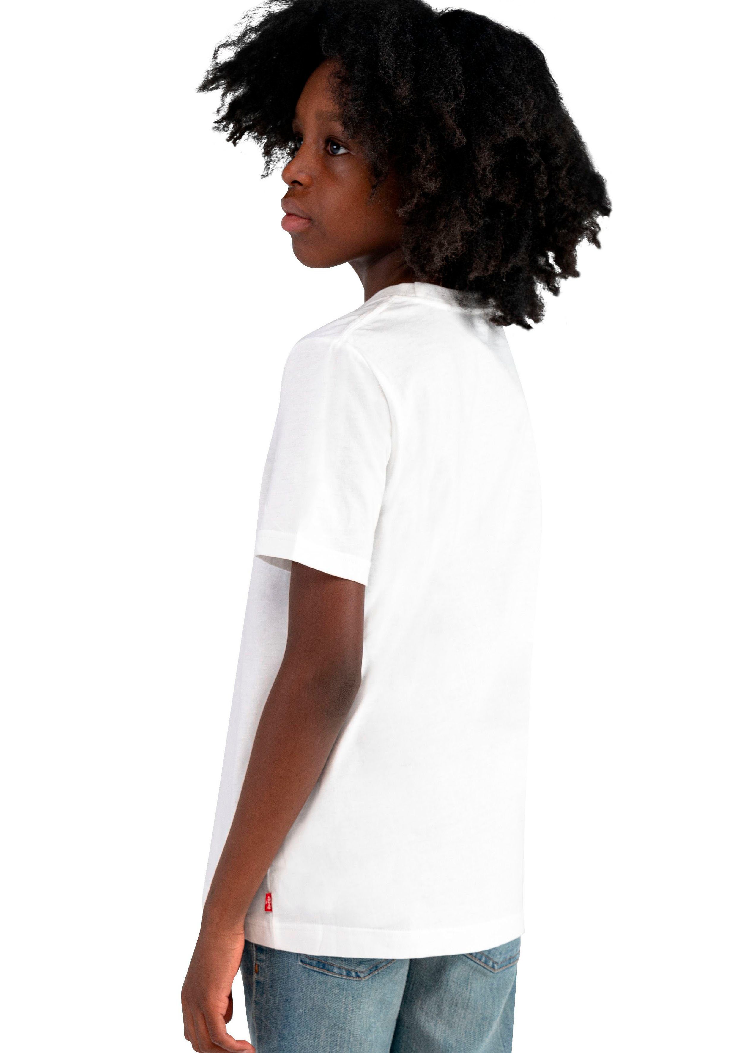 CHEST for Levi's® white BOYS HIT Kids T-Shirt BATWING