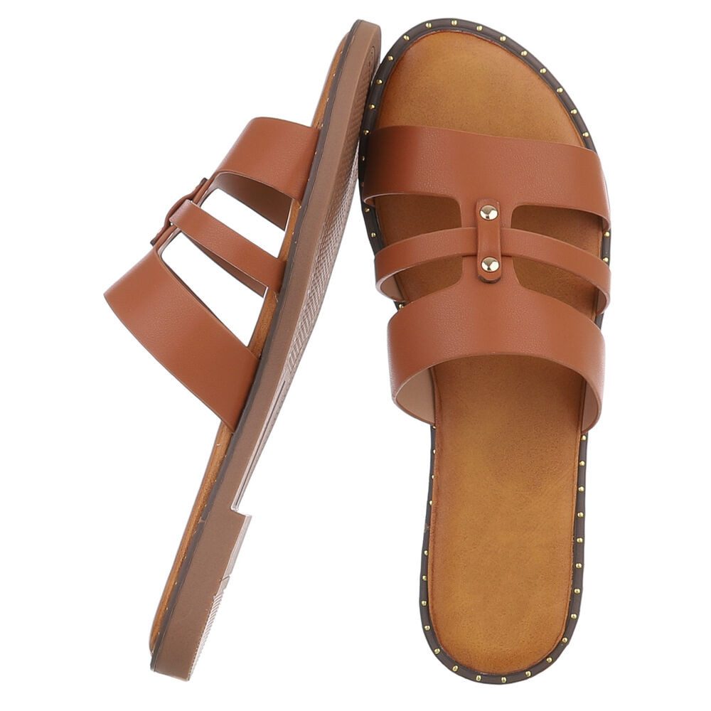 Ital-Design Elegante Damen-Sandalen aus veganem Material, günstig online kaufen