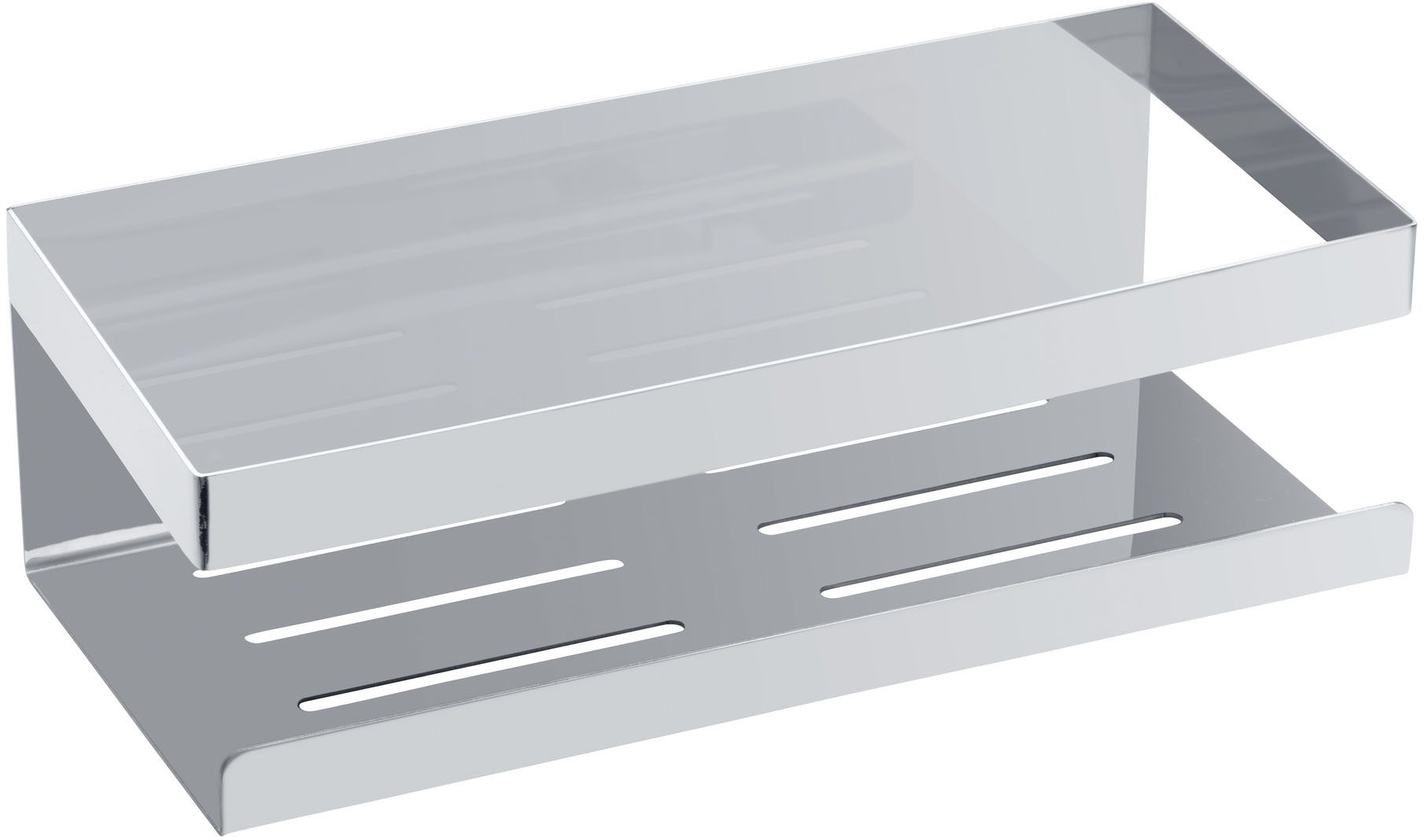 SCHÖNER WOHNEN-Kollektion Wandregal »Meleto«, Ablage aus Edelstahl fürs Bad günstig online kaufen