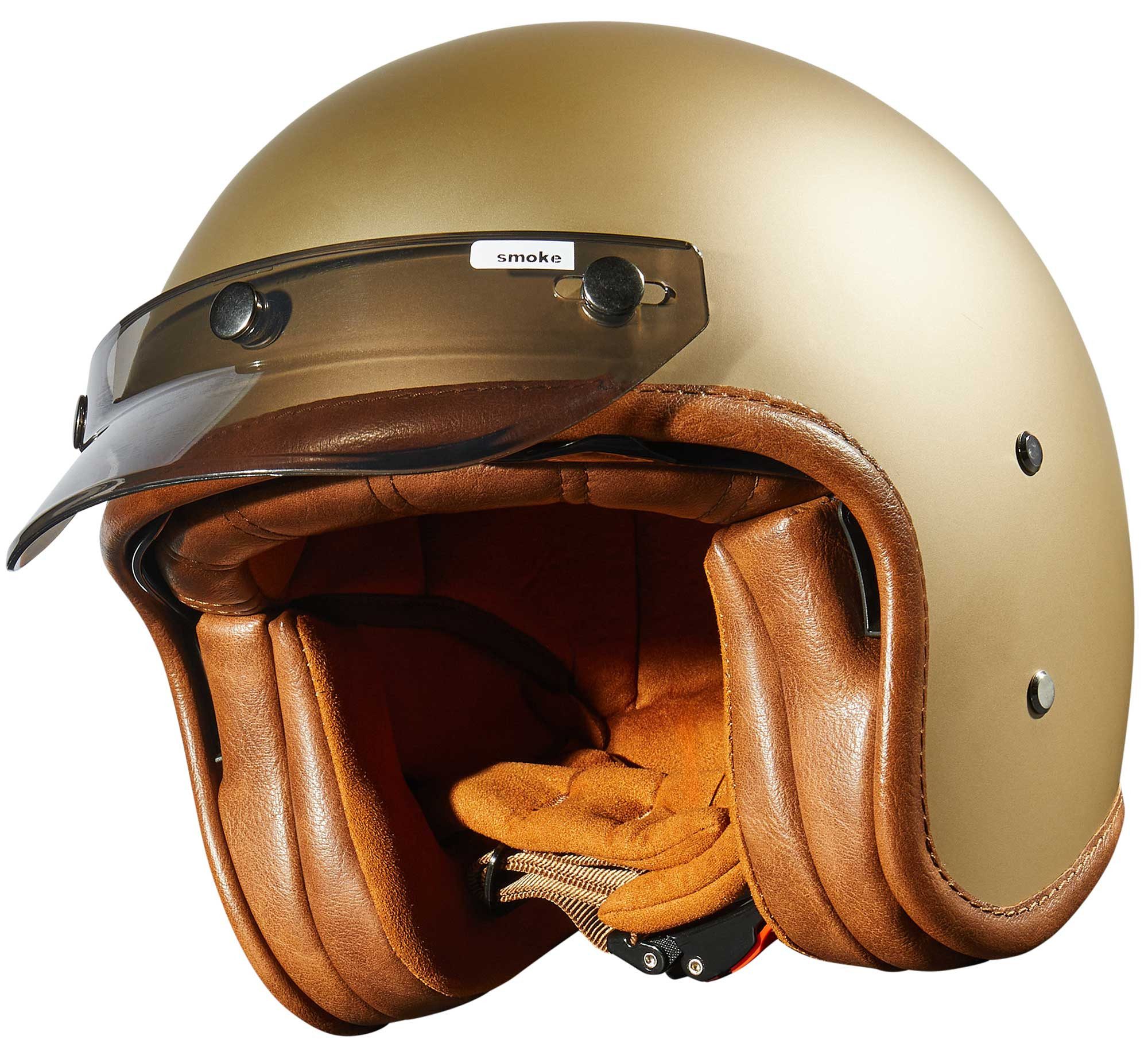 PEROZ Motorradhelm Jethelm Schirm / Universal Helm Schirm