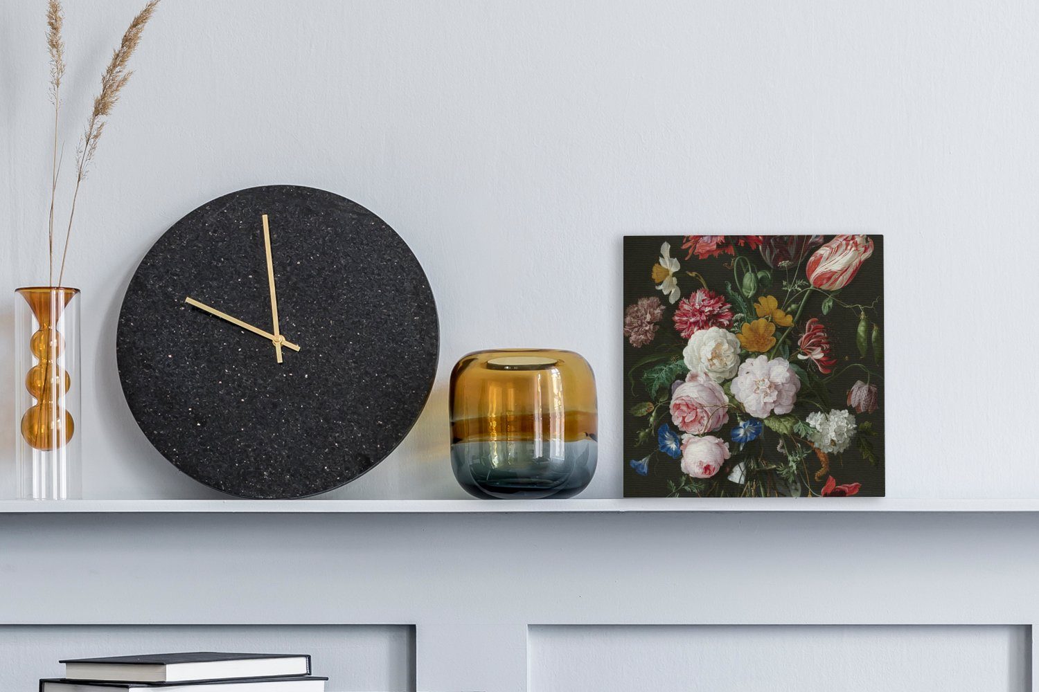 OneMillionCanvasses® Leinwandbild Stilleben mit Blumen in günstig online kaufen