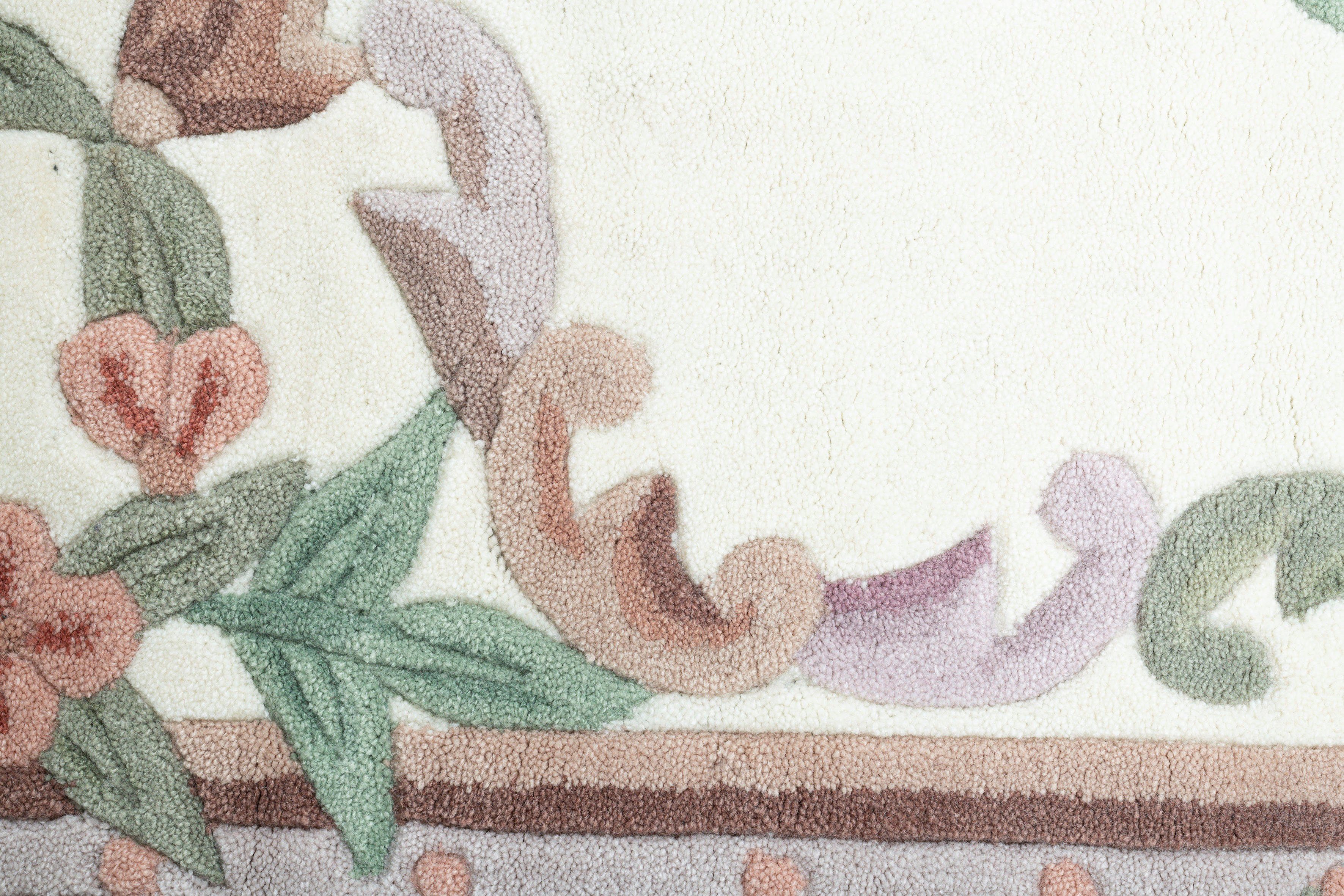 THEKO Teppich Ming, rechteckig, Höhe: 14 mm, hochwertiges Acrylgarn, ideal im Wohnzimmer & Schlafzimmer